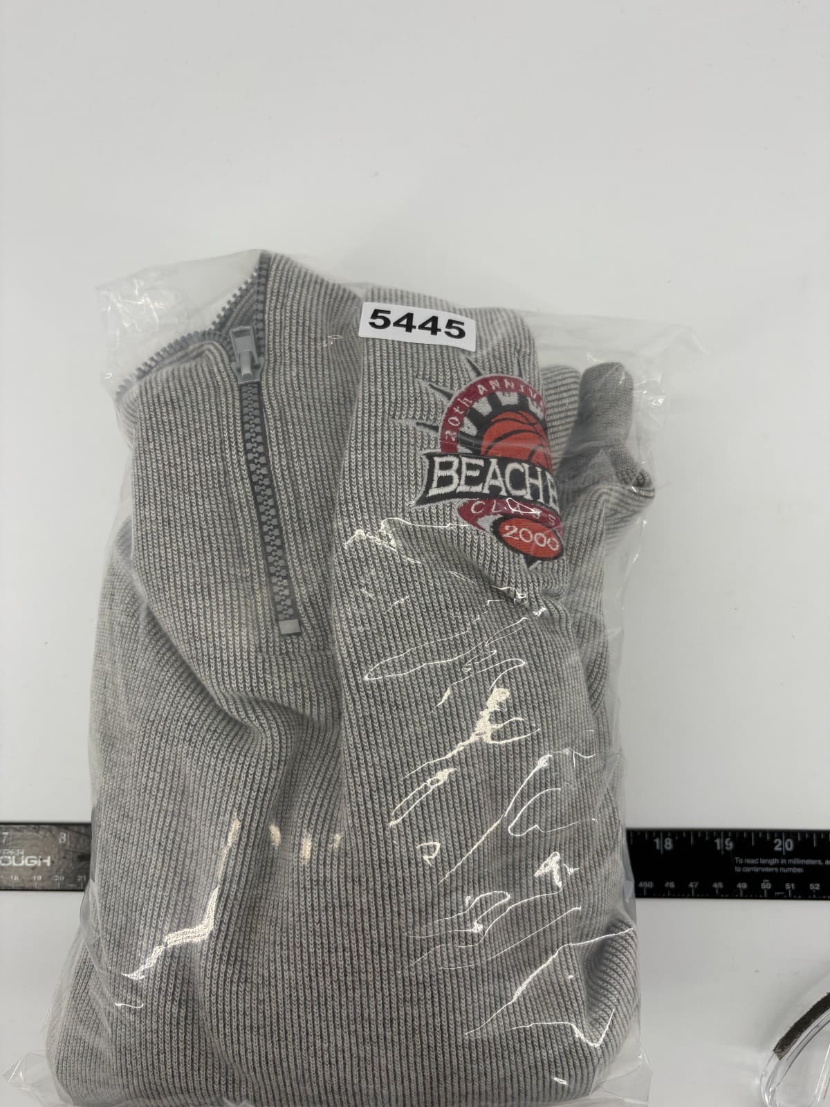 Vantage Beach Ball Classic 2009 Quarter Zip Sweatshirt Men’s Small Gray - Thumbnail 8