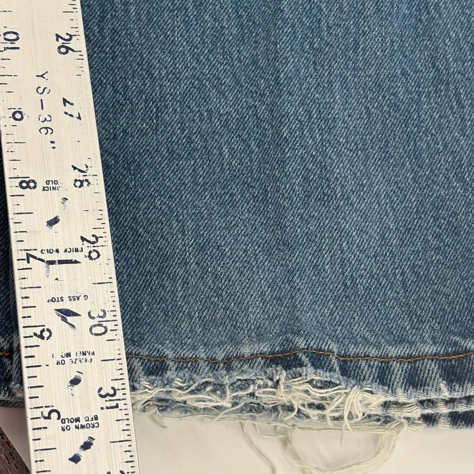 Levis 550 Relaxed Fit Vintage Jeans Mens 42x30 Blue Denim Pants - Thumbnail 8