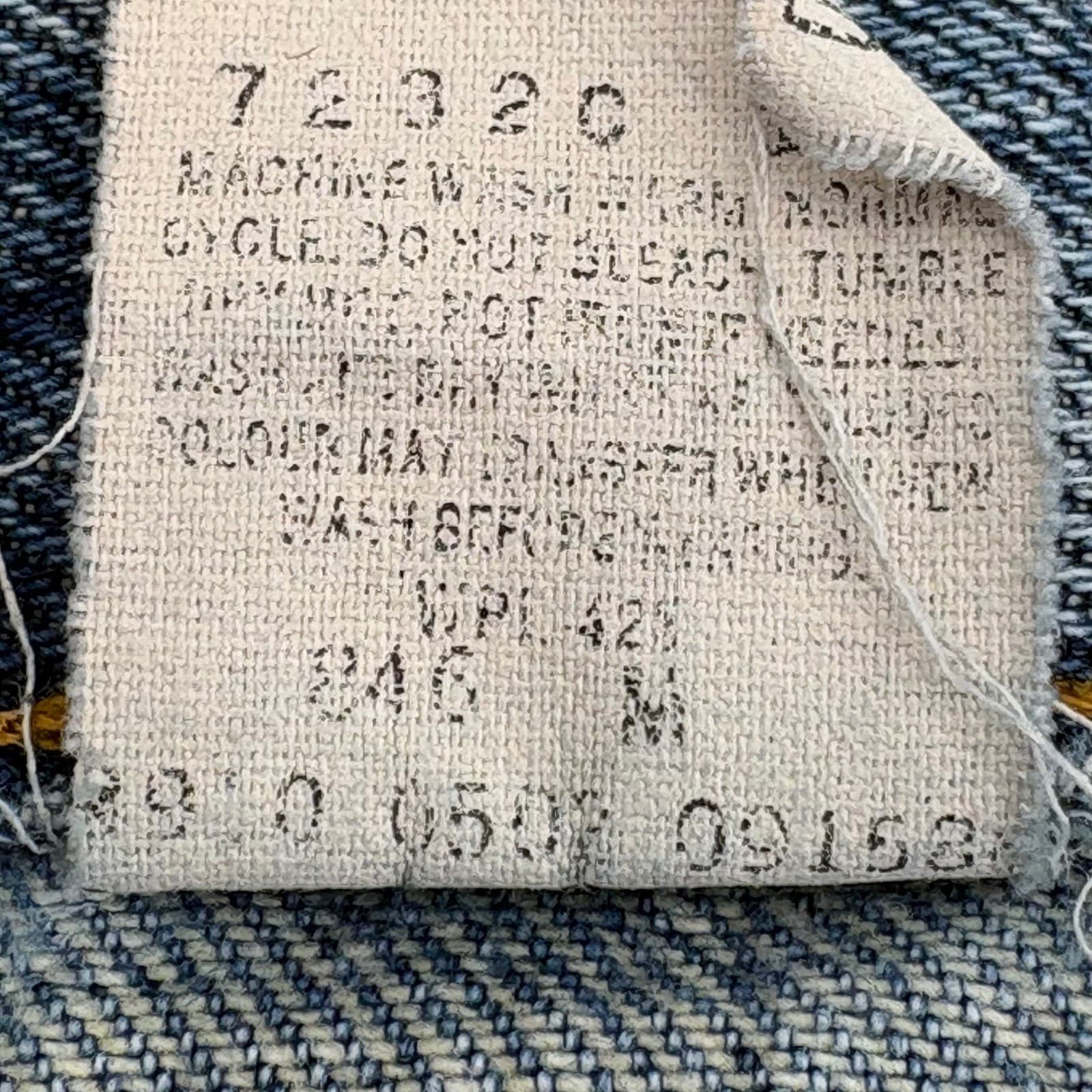 Levis 550 Relaxed Fit Vintage Jeans Mens 42x30 Blue Denim Pants - Thumbnail 5
