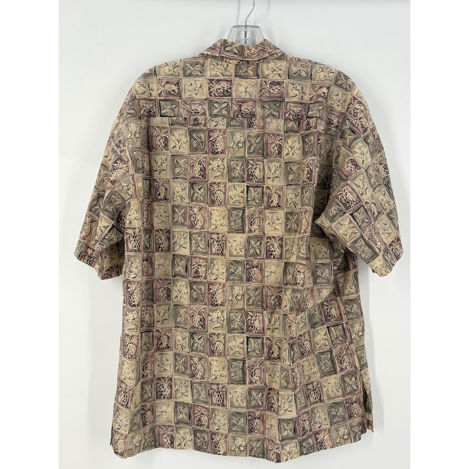 Tori Richard Honolulu Mens Cotton Lawn Short Sleeve Button Up Shirt Size M - Thumbnail 3