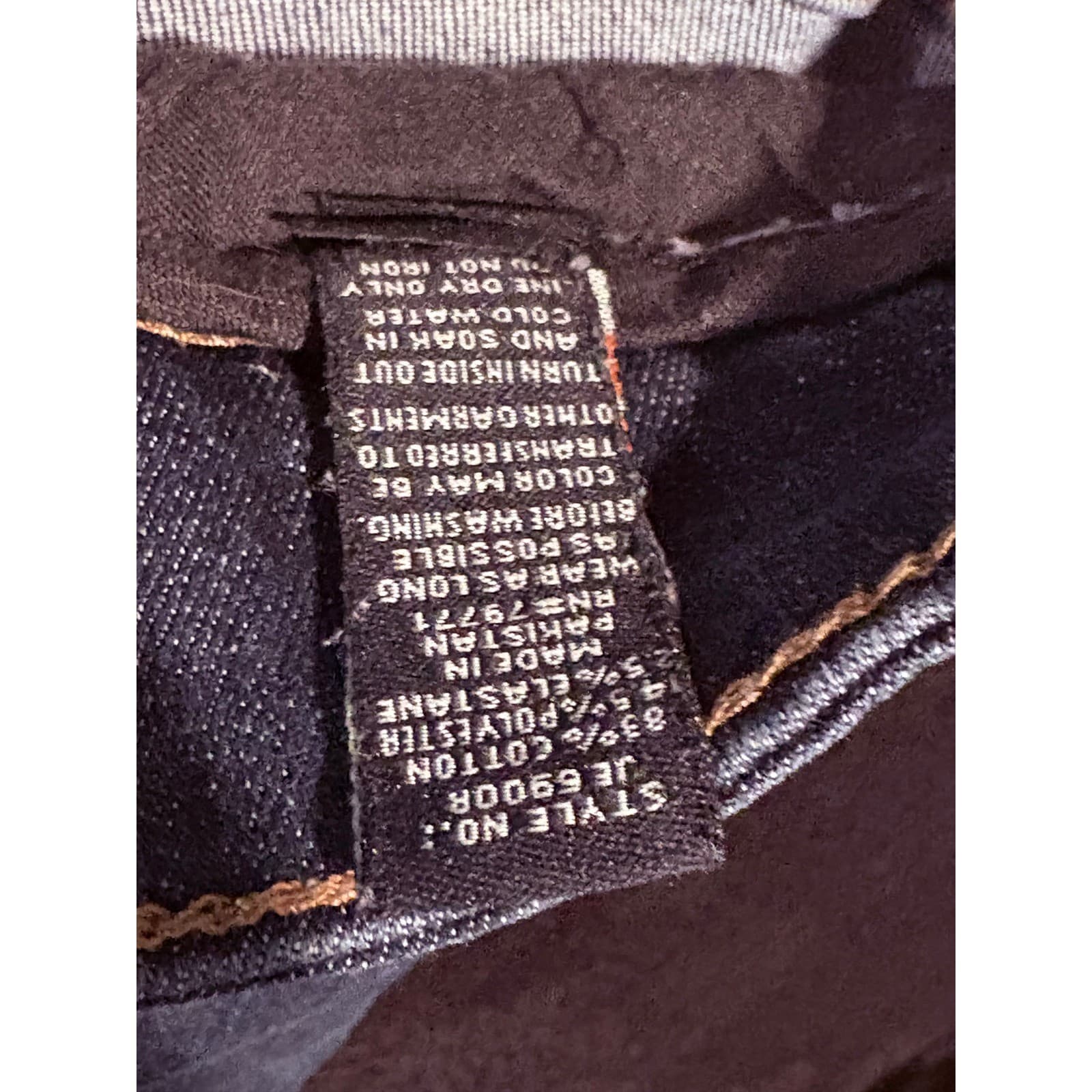 Jordan Craig Legacy Edition Jeans Mens 42x32 Collins Dark Wash Denim - Thumbnail 5