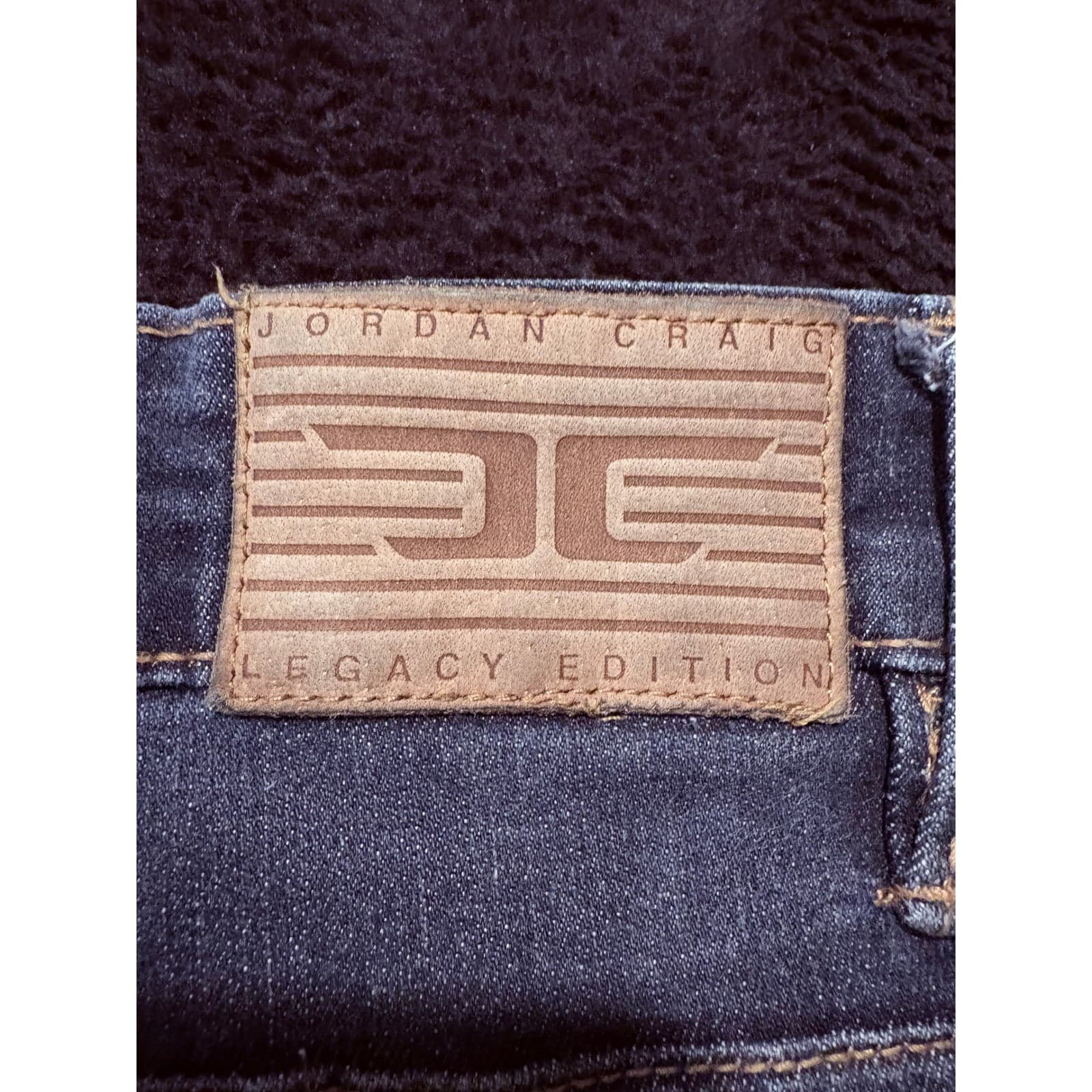 Jordan Craig Legacy Edition Jeans Mens 42x32 Collins Dark Wash Denim - Thumbnail 2