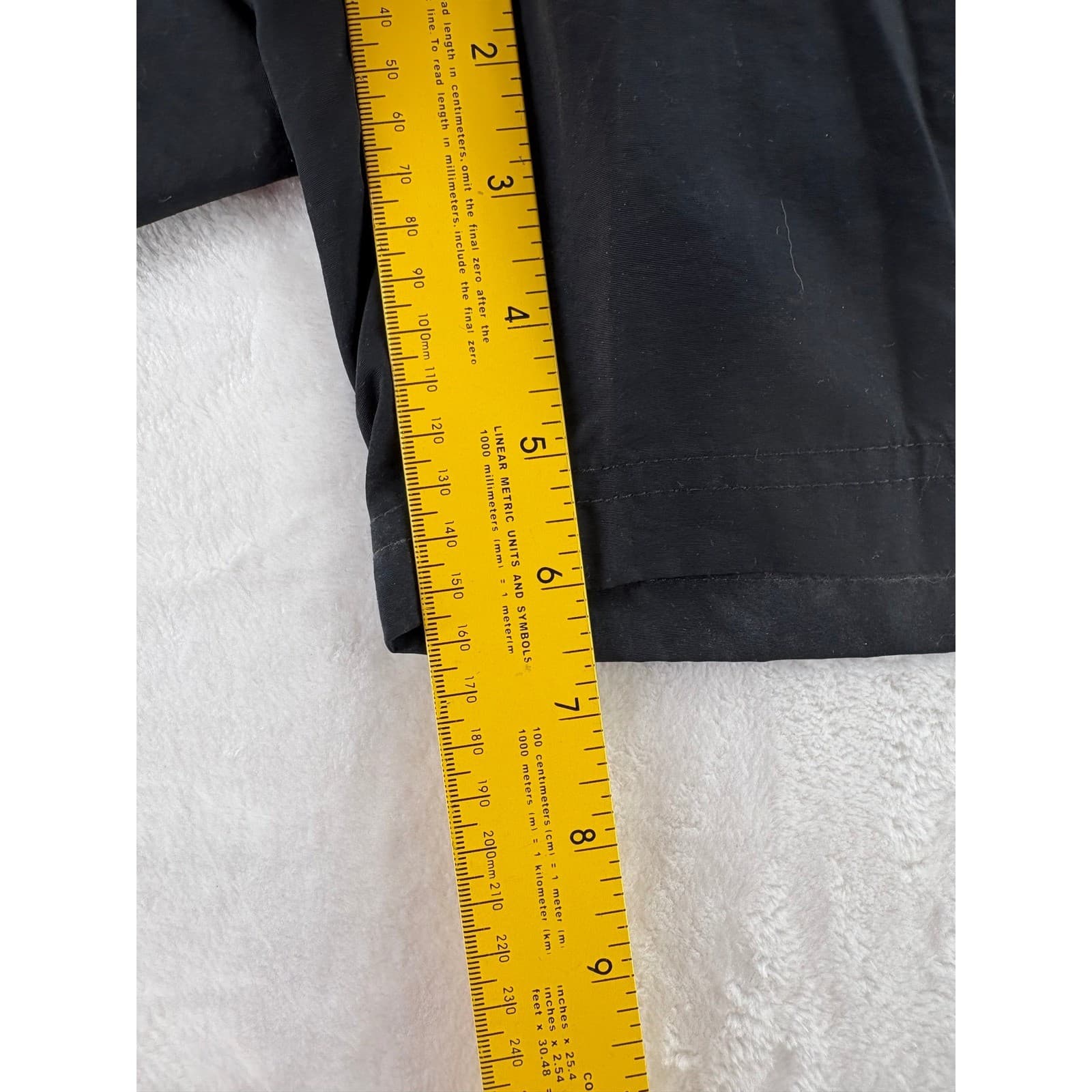 L.L. Bean Swim Trunks Mens 40 Shorts Black Supplex Nylon Mesh Lined 6 Inseam - Thumbnail 6