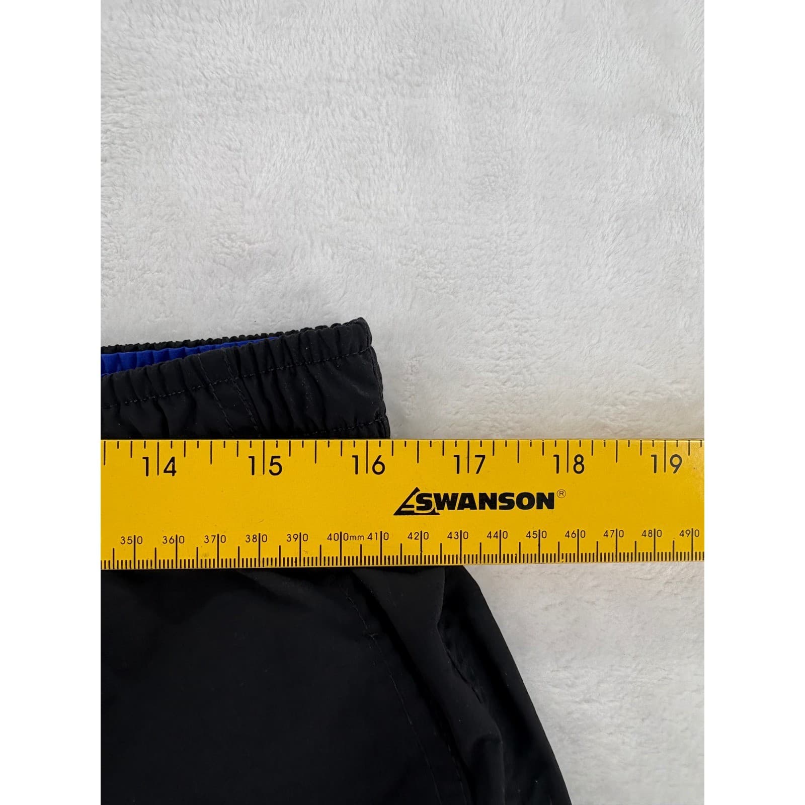 L.L. Bean Swim Trunks Mens 40 Shorts Black Supplex Nylon Mesh Lined 6 Inseam - Thumbnail 4