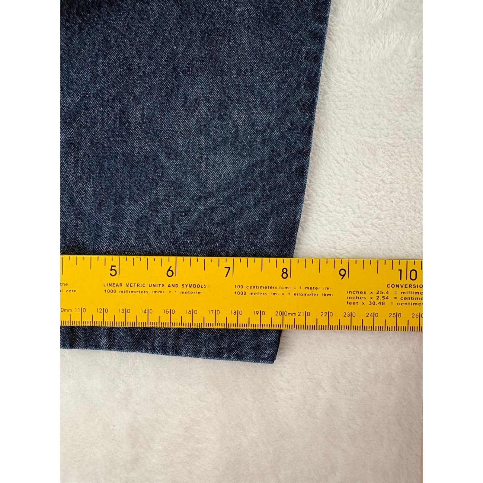 Draper's & Damons Denim Pants Womens PL S Jeans Blue Elastic Waist Cotton 7048 - Thumbnail 6