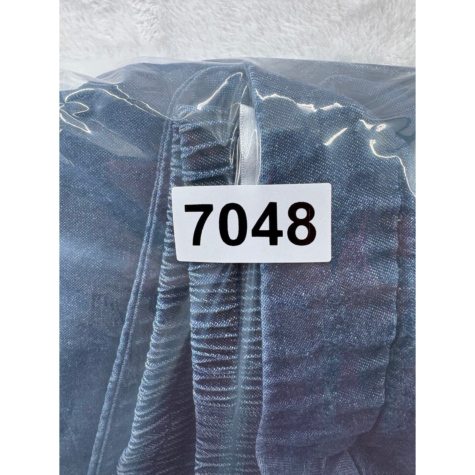 Draper's & Damons Denim Pants Womens PL S Jeans Blue Elastic Waist Cotton 7048 - Thumbnail 8