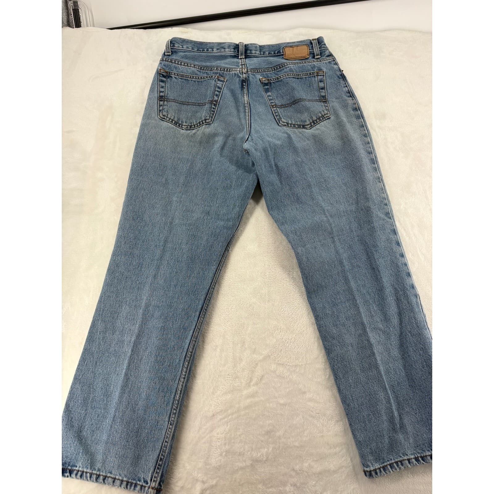 Urban Up Pipeline Jeans Mens 34x30 Jeans Blue Straight Leg 100% Cotton Denim - Thumbnail 9