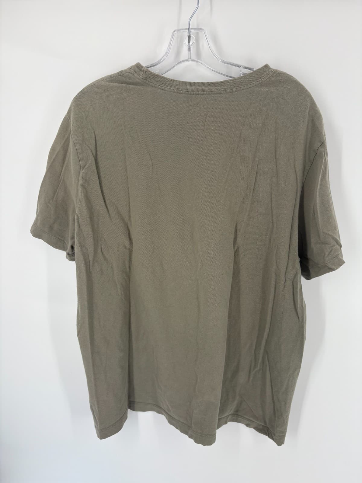 Nike Just Do It Graphic T-Shirt Men’s XL Olive Green Short Sleeve Tee - Thumbnail 2