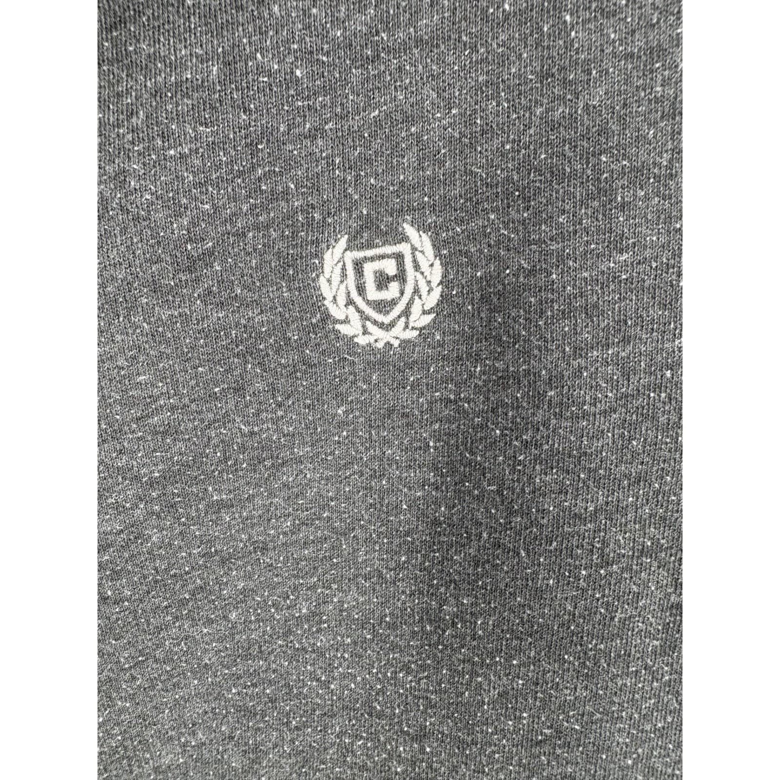 Chaps Mens Gray Quarter Zip Pullover Sweatshirt Long Sleeve Casual Comfy - Thumbnail 4