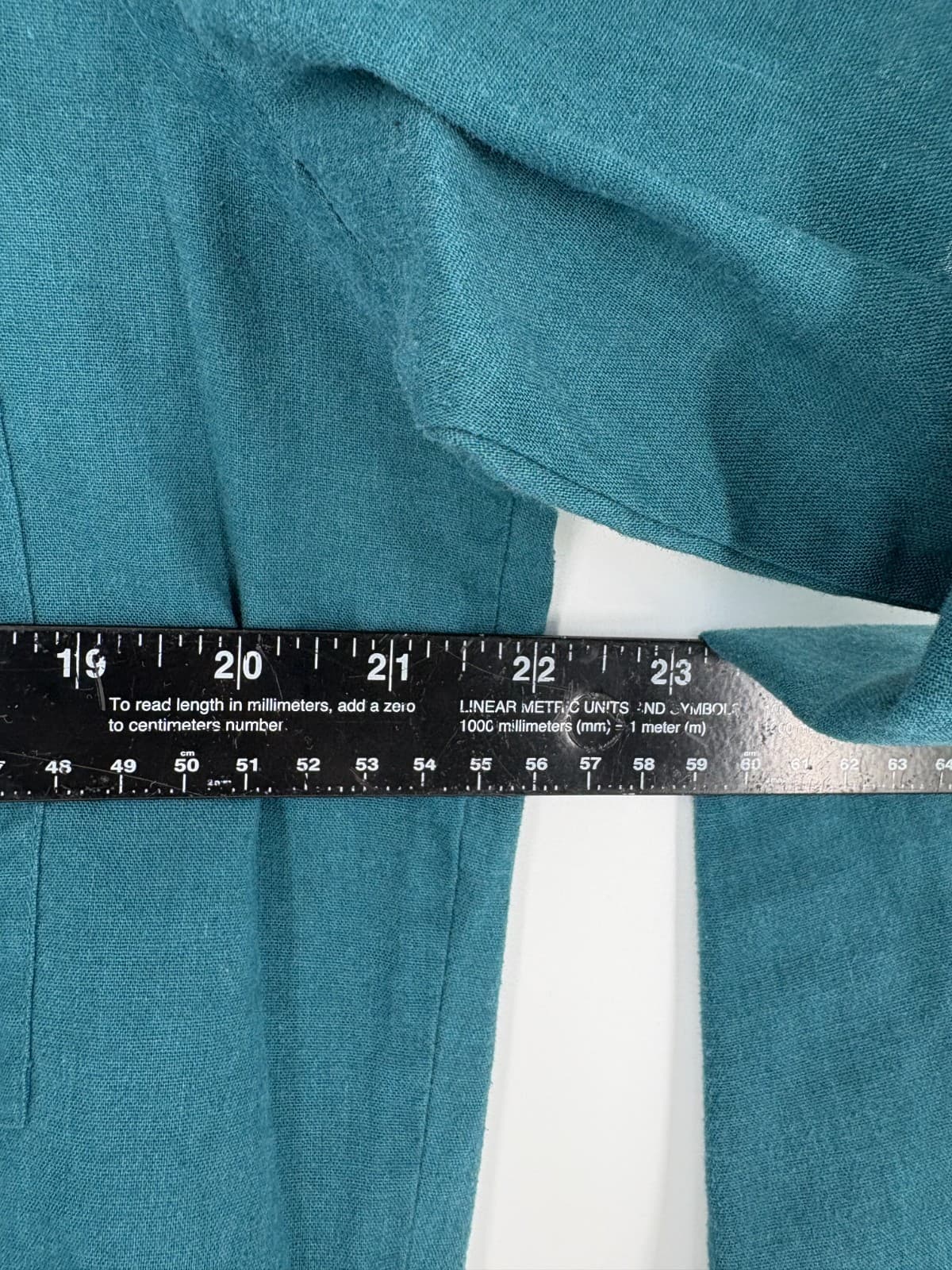 Gear by Van Heusen Vintage Outdoors Shirt Teal Button Front Long Sleeve L - Thumbnail 6