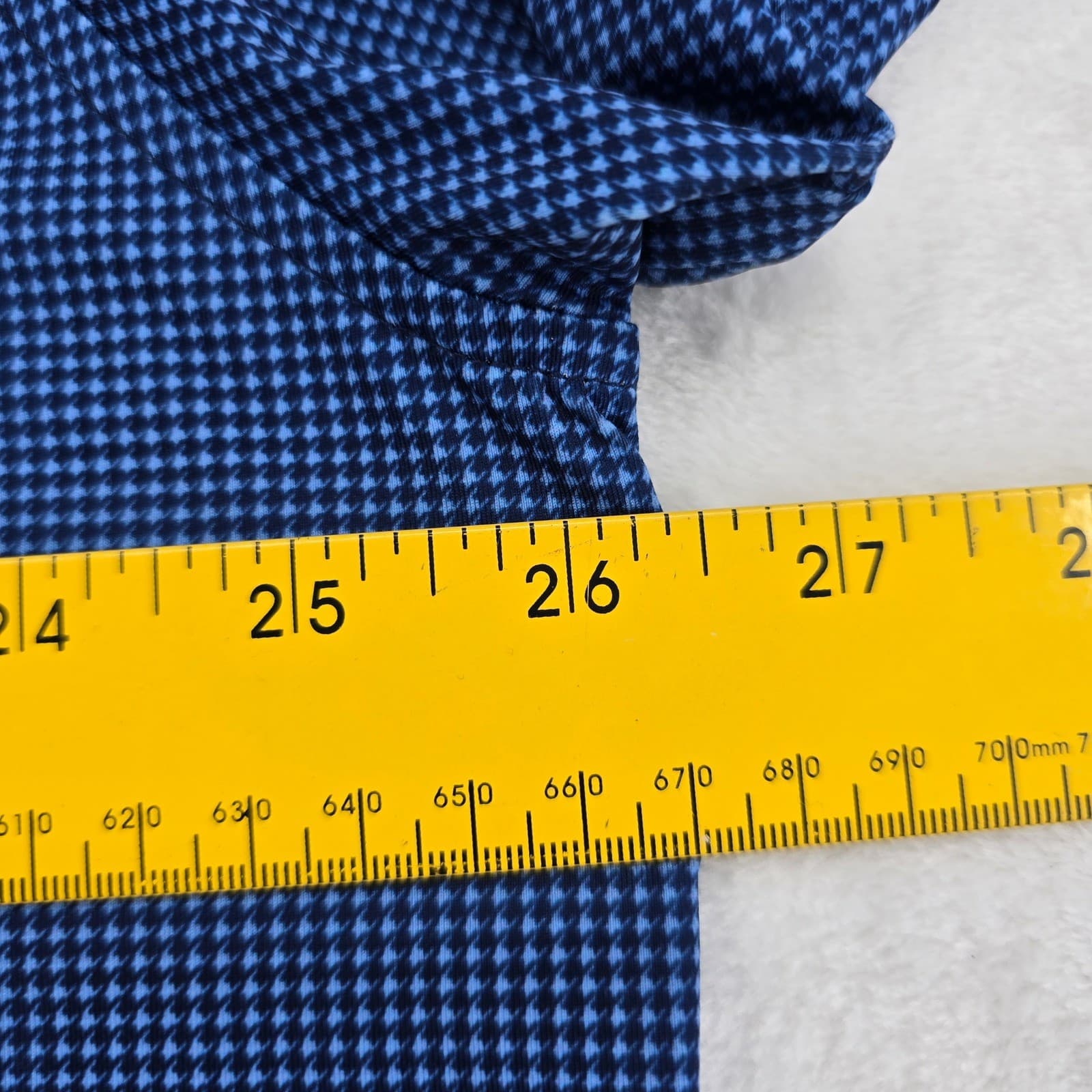 Turtleson Polo Mens XL Long Sleeve Polo Blue Carolina Country Club Performance - Thumbnail 4