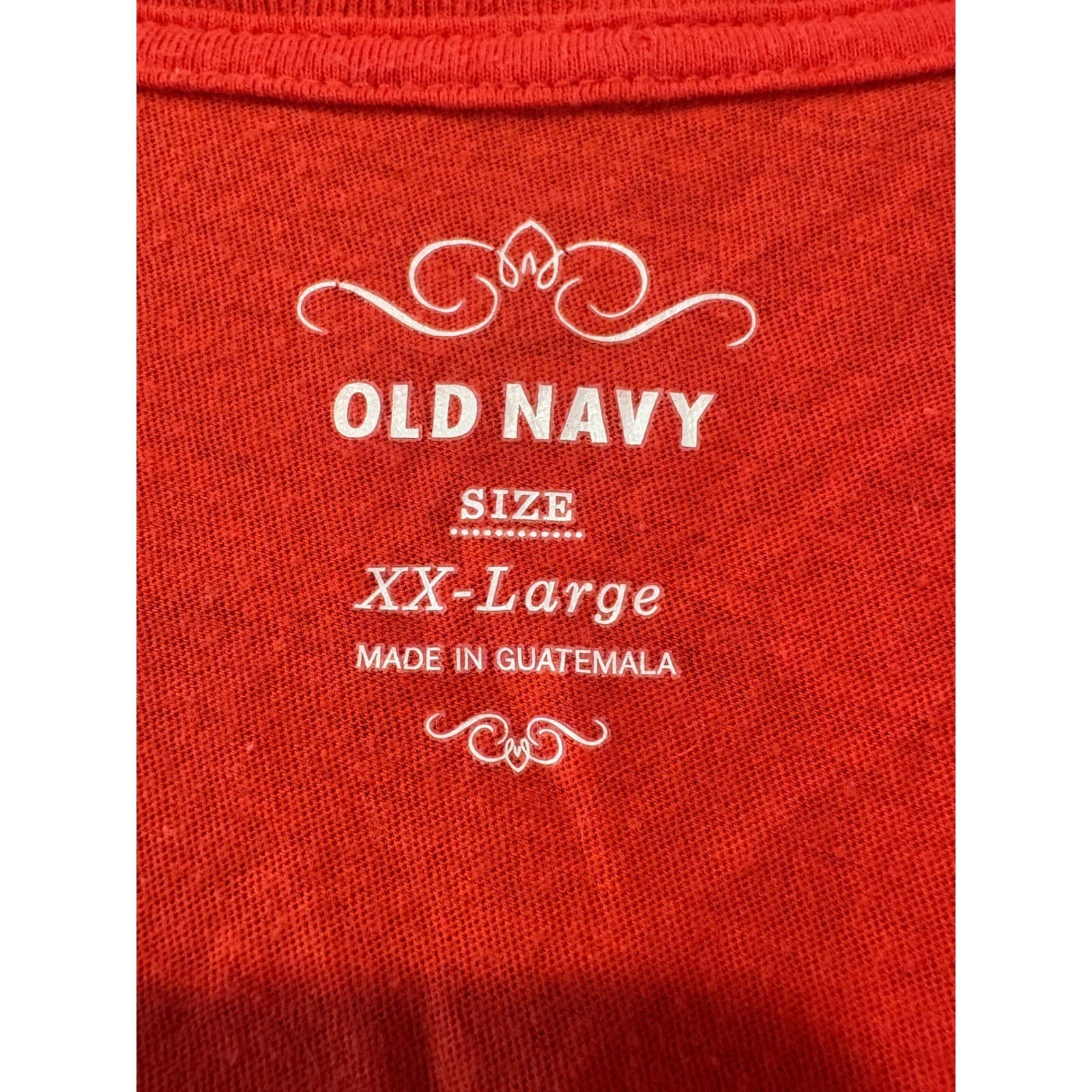 Old Navy Women's XX Large Red USA Flag Graphic Tee Shirt - Thumbnail 2