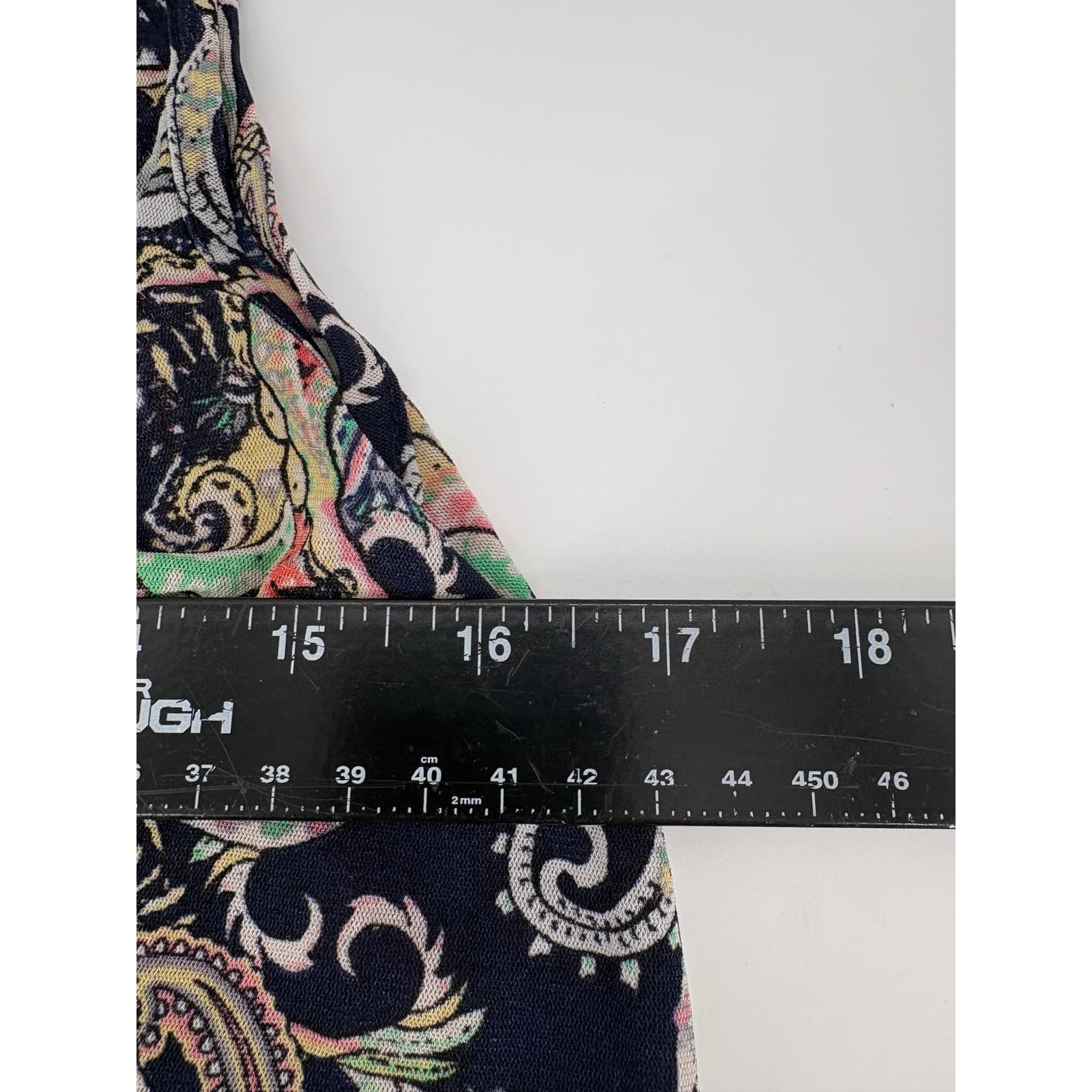 Ember Sleeveless Paisley Print Button Down Blouse Women's Size S - Thumbnail 4