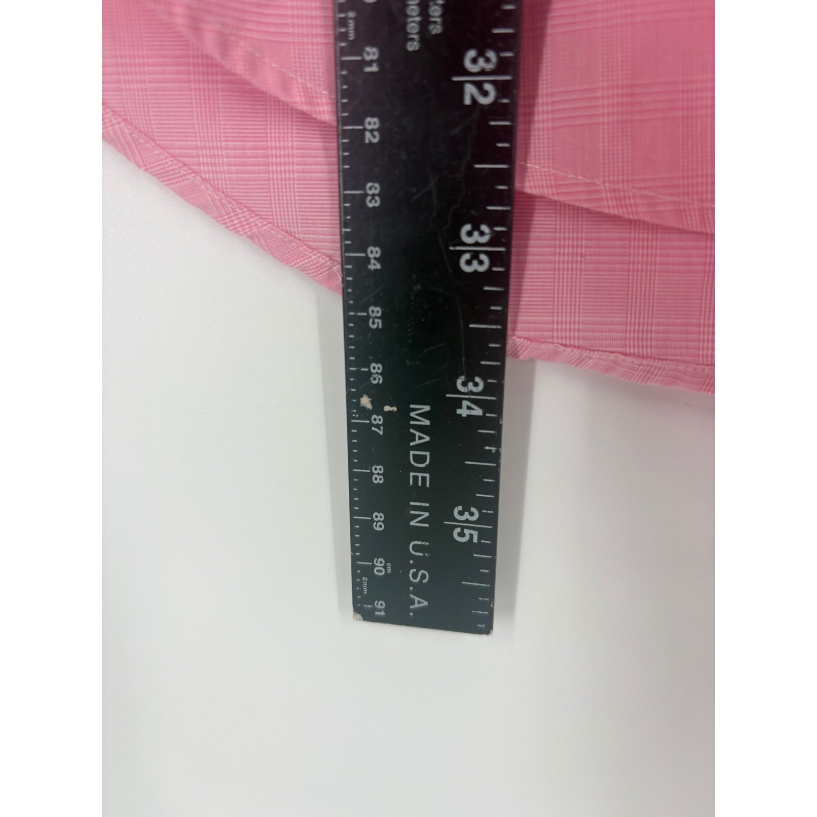 Ralph Lauren Blake Pink Gingham Long Sleeve Button Down Shirt Men XL - Thumbnail 3