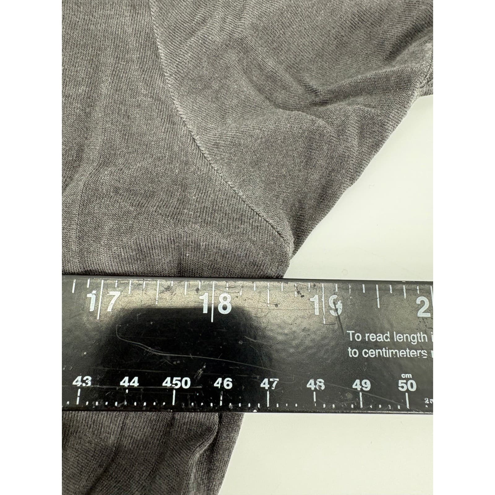 Cable & Gauge Sport Black Slub Knit T Shirt Top Women L G G V Neck Casual - Thumbnail 4