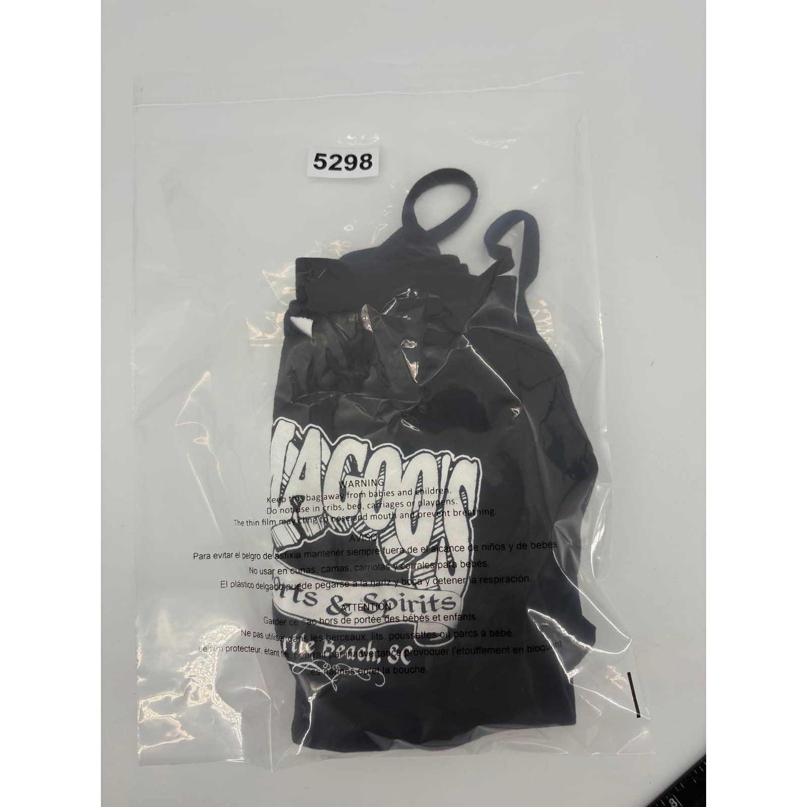 MAGOOS Sports Spirits Myrtle Beach SC Black Spaghetti Strap Tank Top Women's M - Thumbnail 7