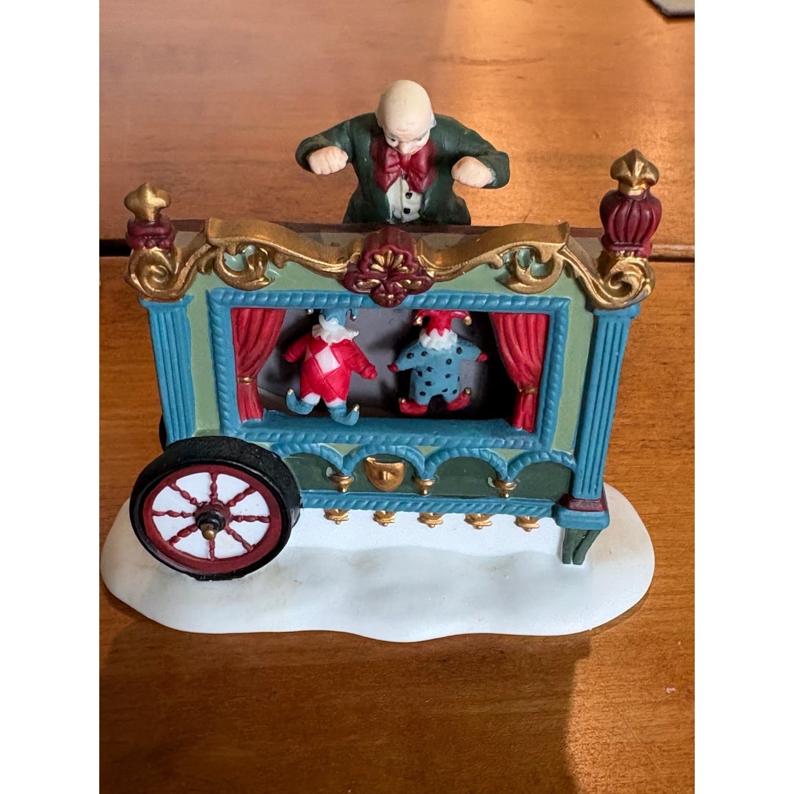 Dept 56 The Old Puppeteer Heritage Village OS Figurine Set Multicolor 5802-5 - Thumbnail 4