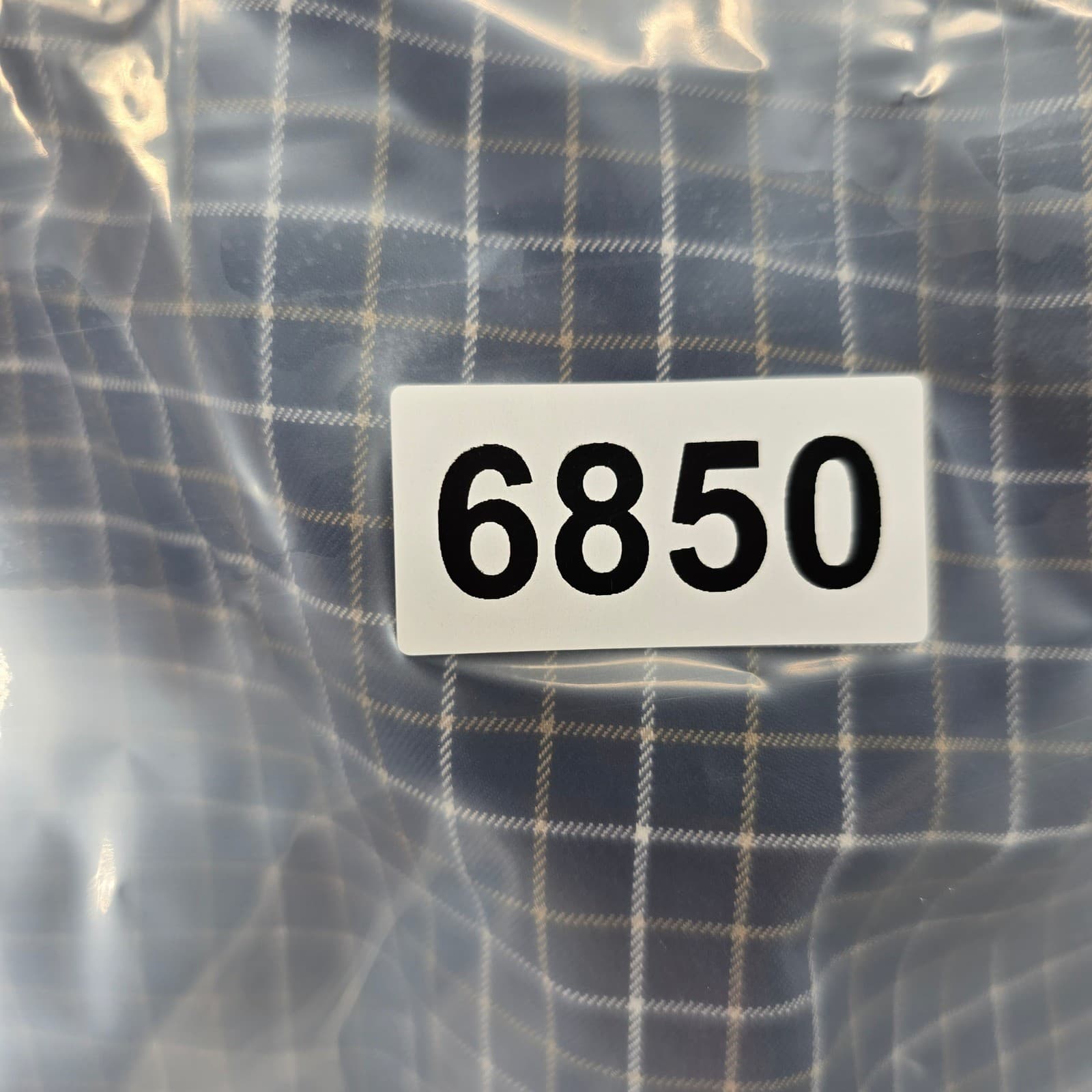 Duluth Trading Co Button Down Mens 3XL Tall Shirt Blue Plaid Cotton Long Sleeve - Thumbnail 8