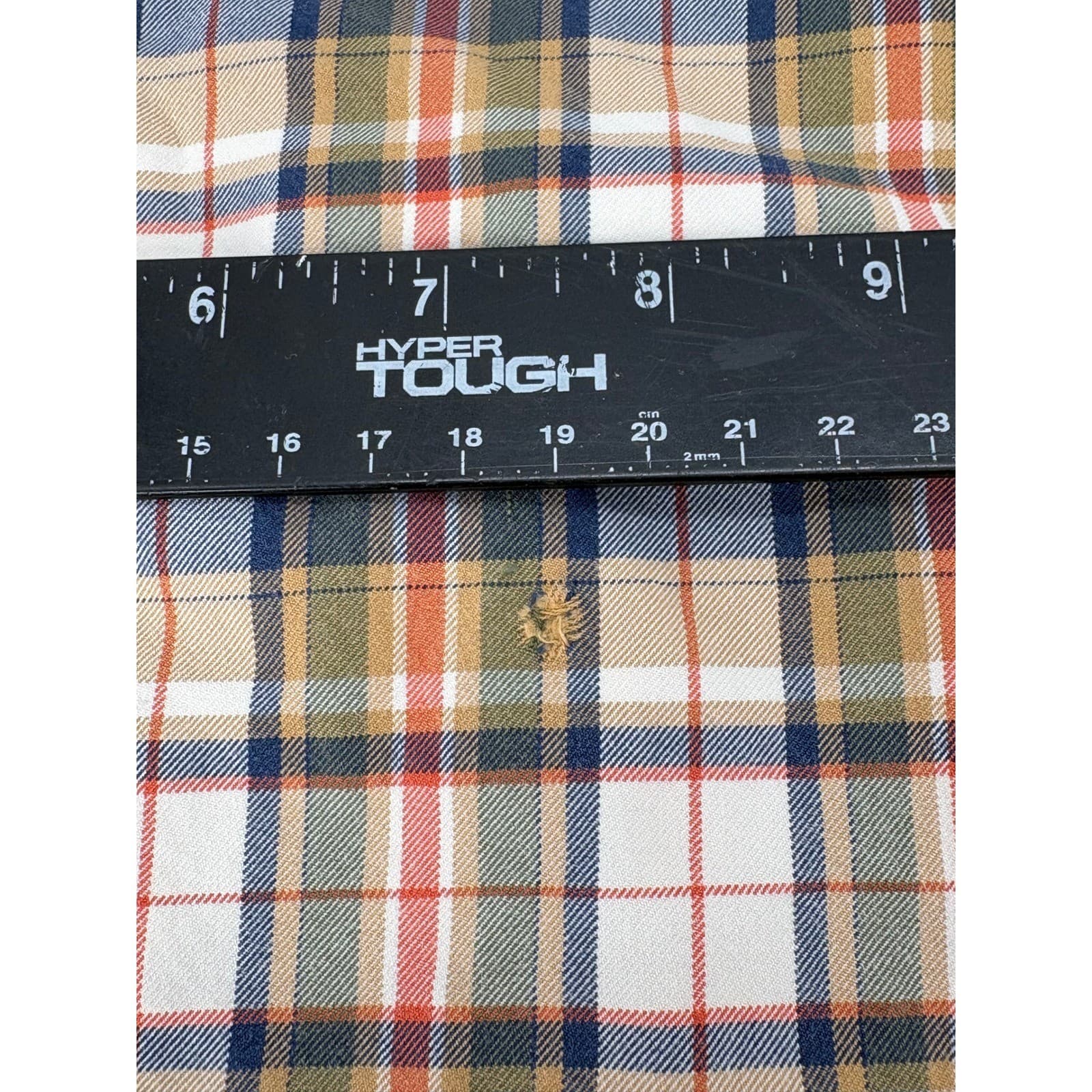 Orvis Button Down Shirt Mens L Long Sleeve Plaid Multicolor Cotton 2CZP - Thumbnail 4