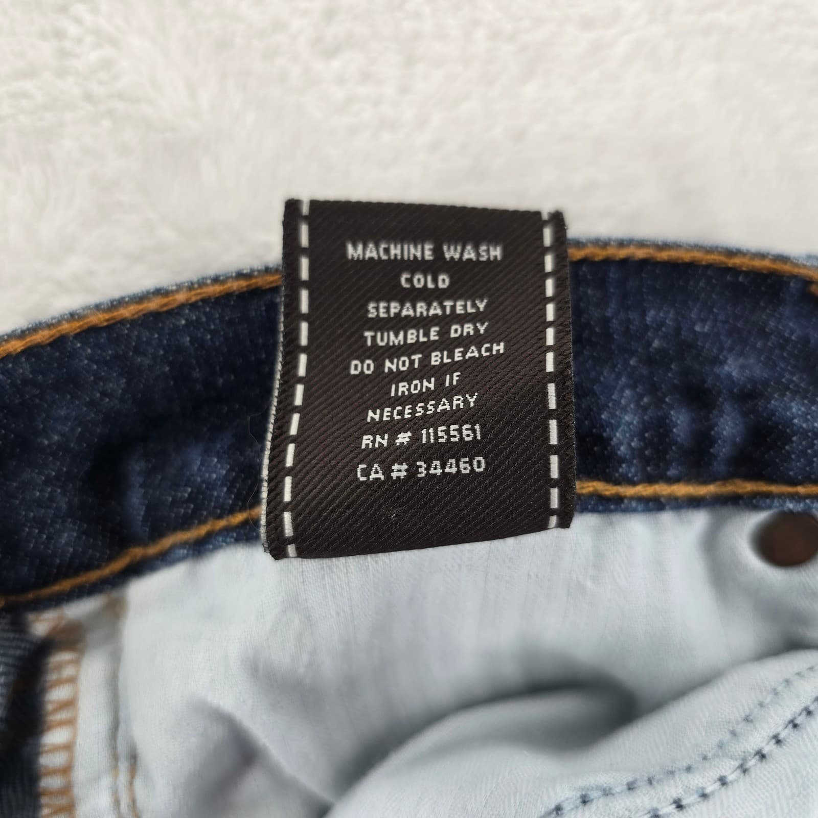 7 For All Mankind Roxanne Womens 26 Slim Straight Jeans Dark Wash P179080U-080U - Thumbnail 6