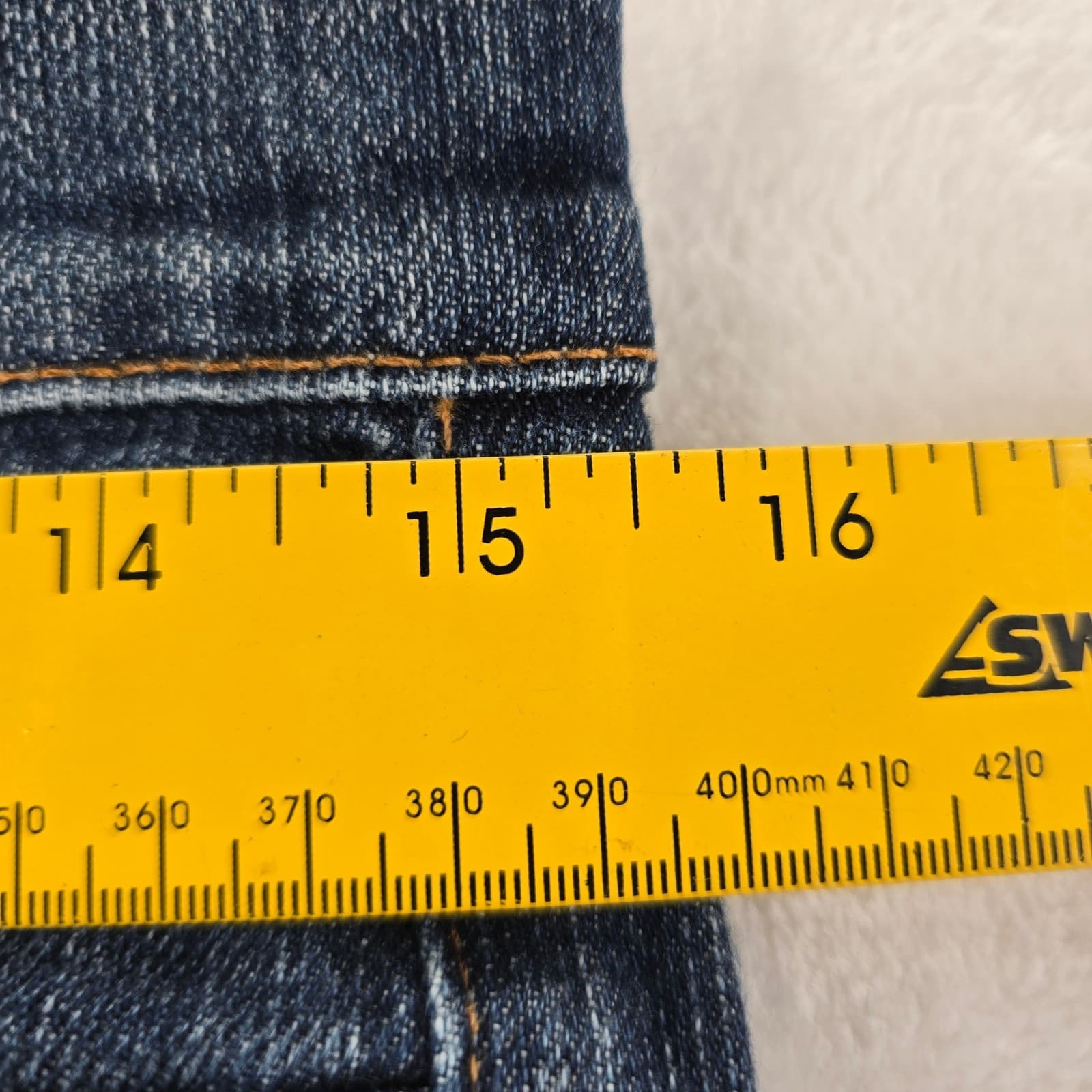 7 For All Mankind Roxanne Womens 26 Slim Straight Jeans Dark Wash P179080U-080U - Thumbnail 9