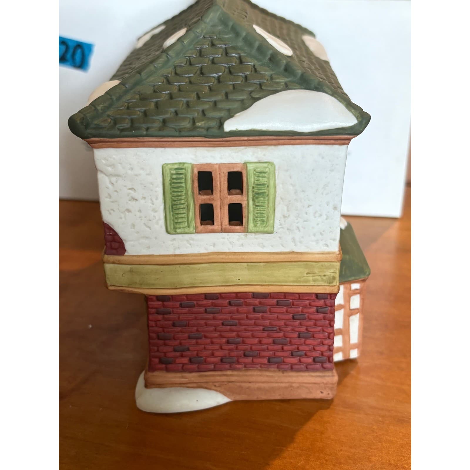 Dept 56 Scrooge and Marley Counting House OS Village House Multicolor Dickens - Thumbnail 4