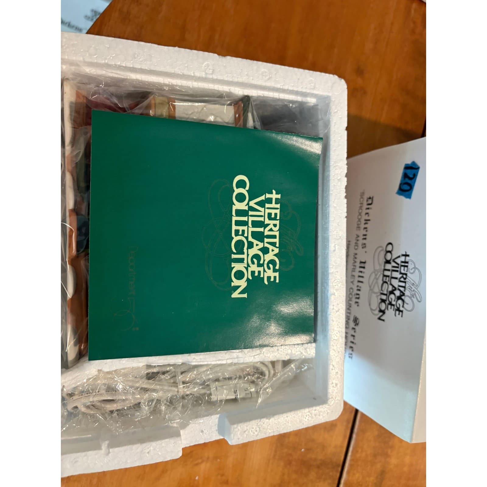 Dept 56 Scrooge and Marley Counting House OS Village House Multicolor Dickens - Thumbnail 8