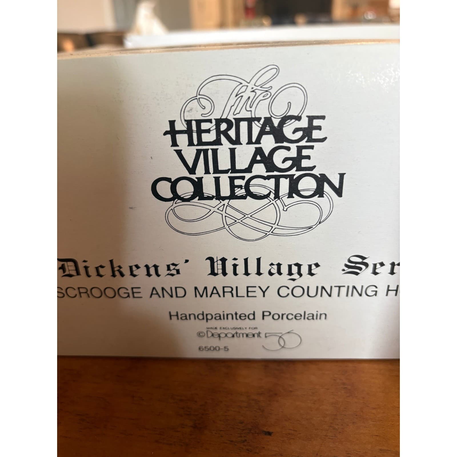 Dept 56 Scrooge and Marley Counting House OS Village House Multicolor Dickens - Thumbnail 7