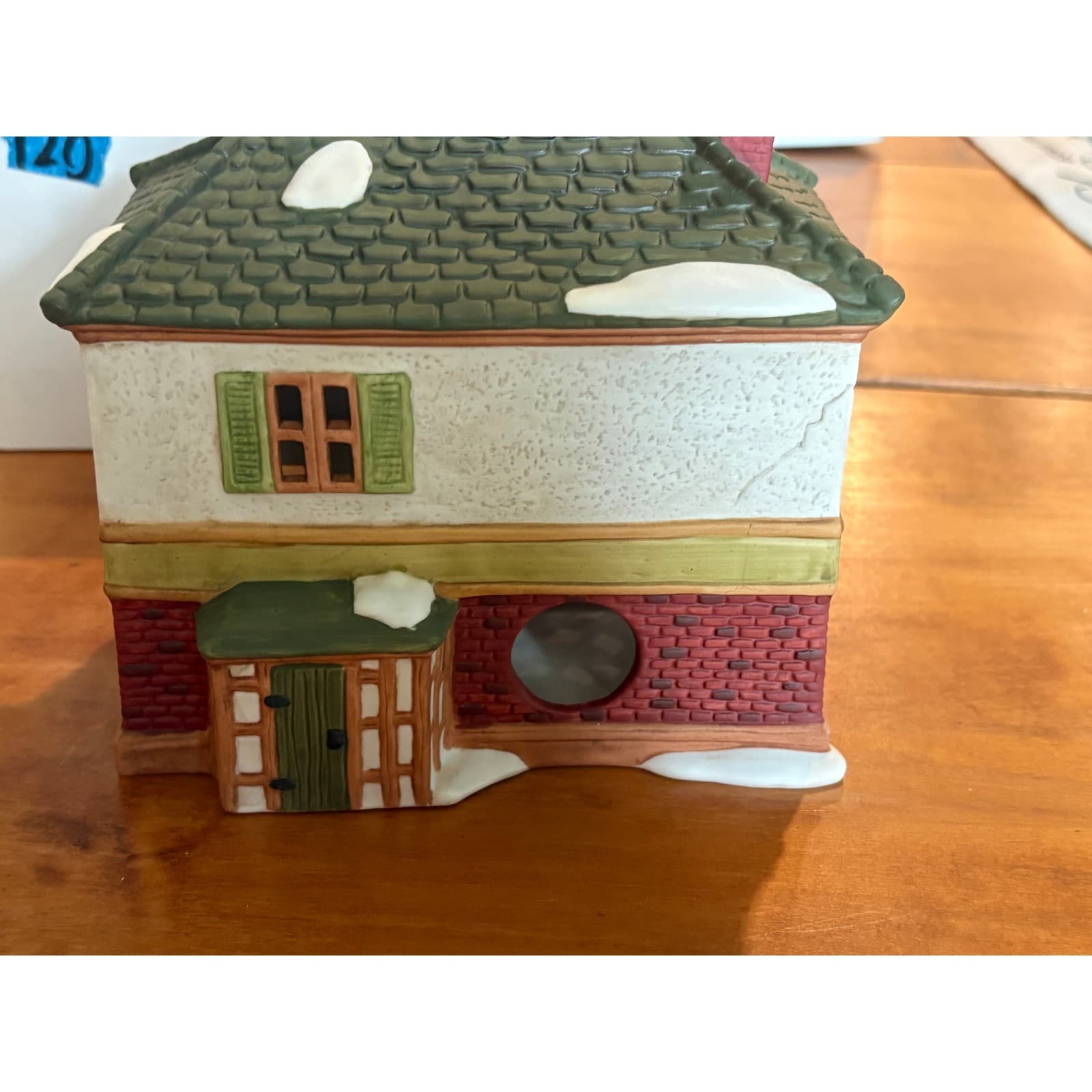 Dept 56 Scrooge and Marley Counting House OS Village House Multicolor Dickens - Thumbnail 5