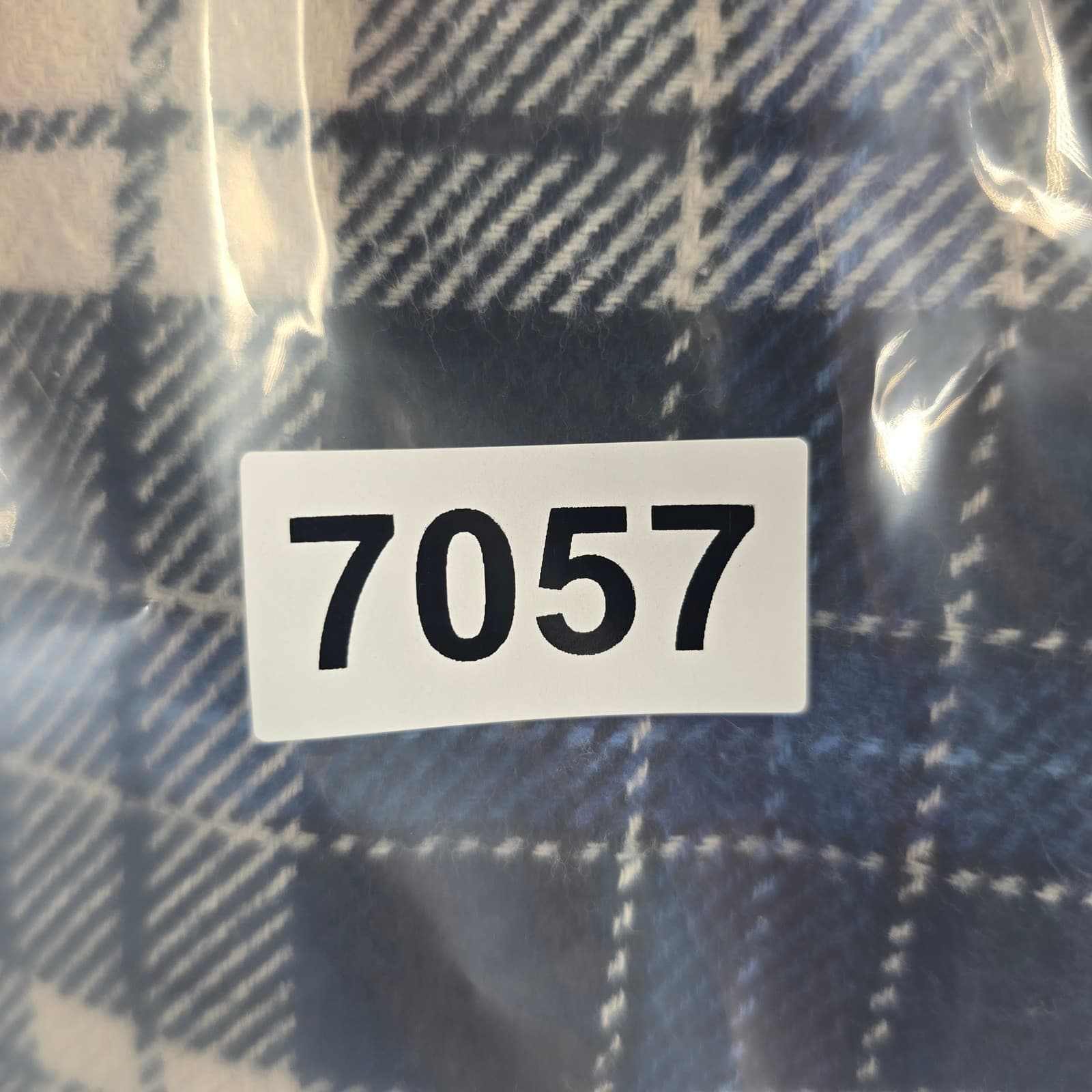 Orvis Flannel Mens L Shirt Blue Plaid Cotton Classic Collection Button Down - Thumbnail 10
