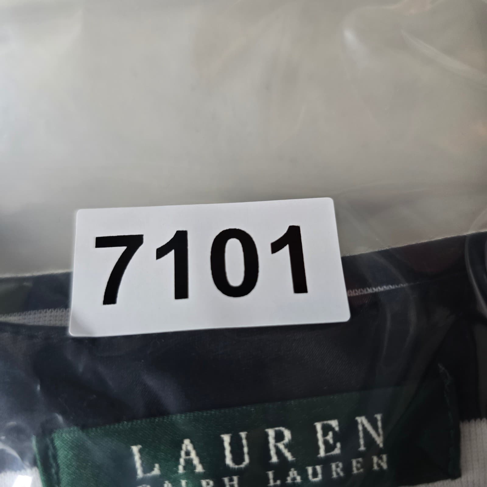 Lauren Ralph Lauren Top Womens L Shirt Black White Striped Quarter Zip - Thumbnail 8