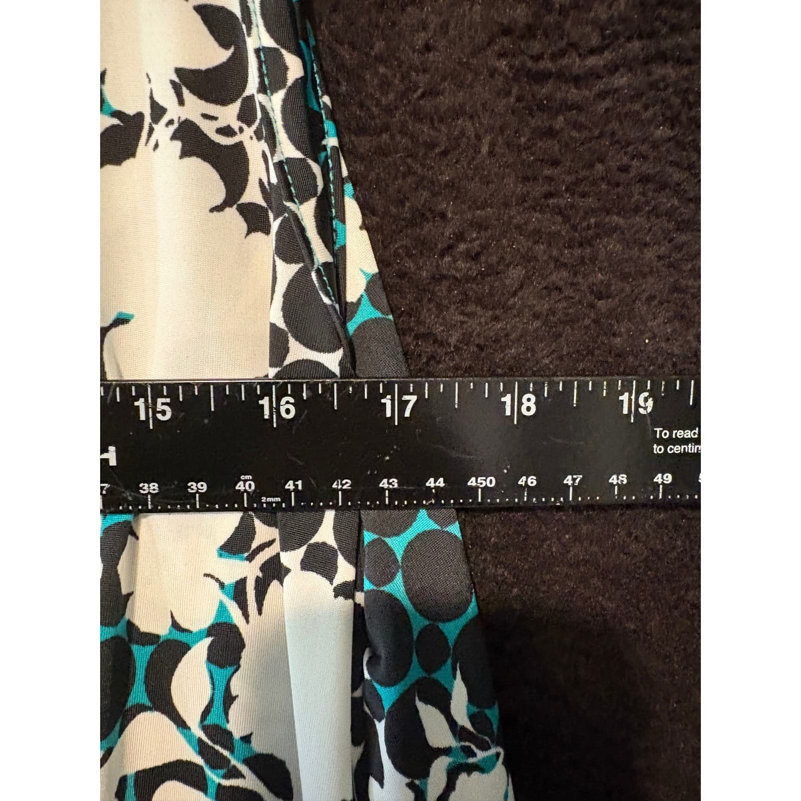 Rue Juju XL Top Floral Geometric Print Sleeveless Blouse Tank - Thumbnail 3