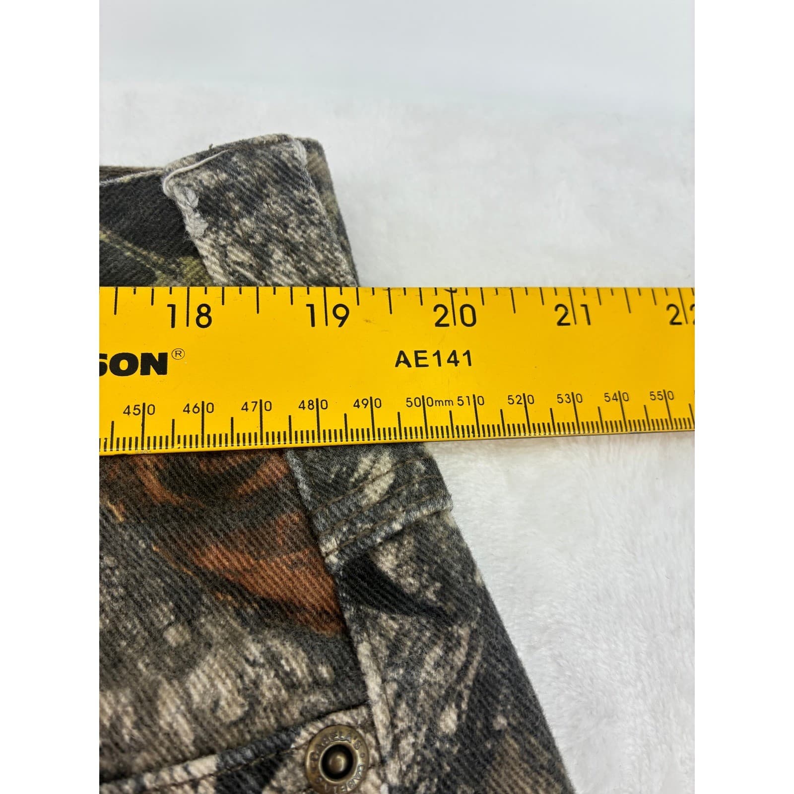 Cabelas Hunting Pants Mens 38 REG RealTree Camo Outdoor Workwear Brown - Thumbnail 4