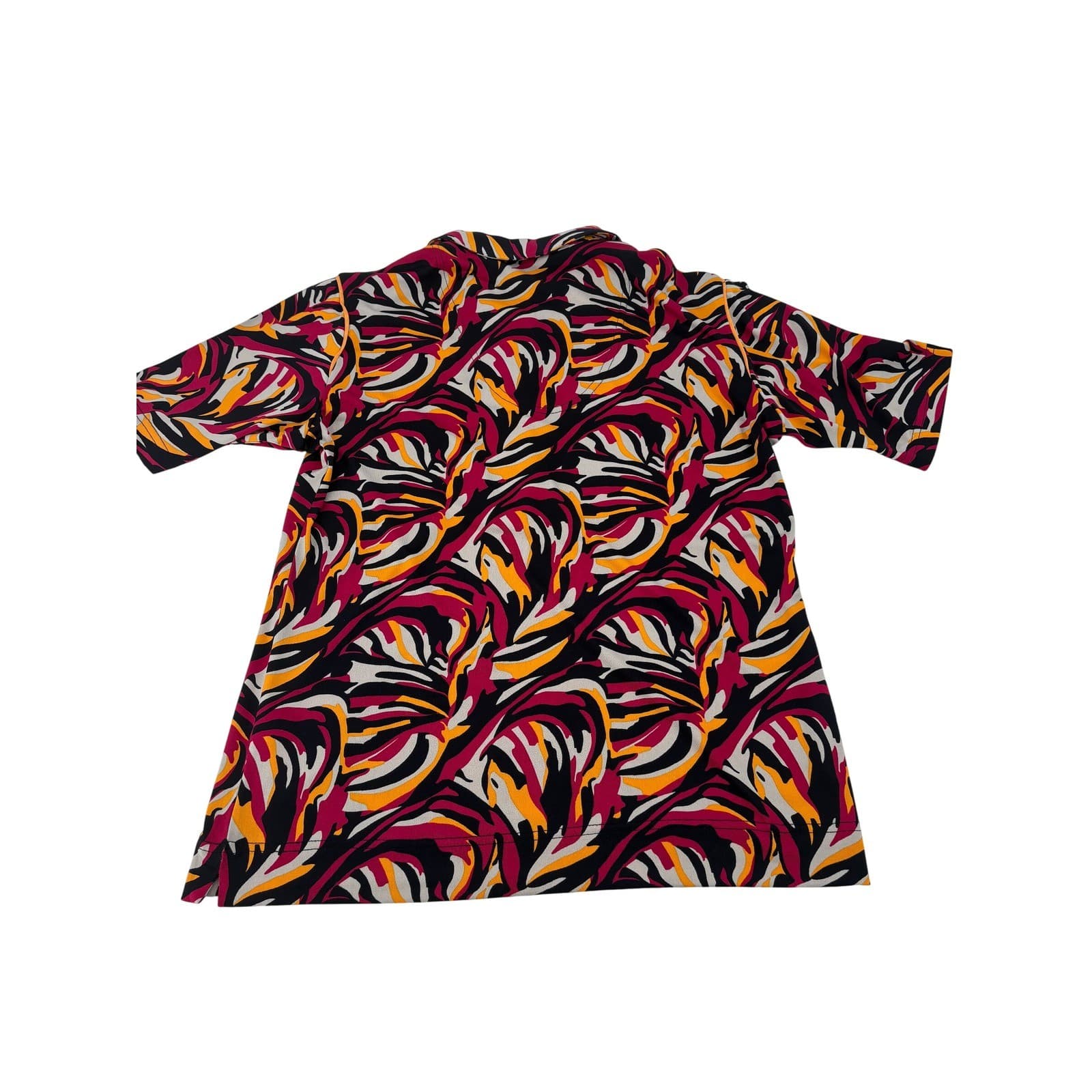 Sport Haley Polo Womens M Shirt Multicolor Quarter Zip Short Sleeve Golf - Thumbnail 8