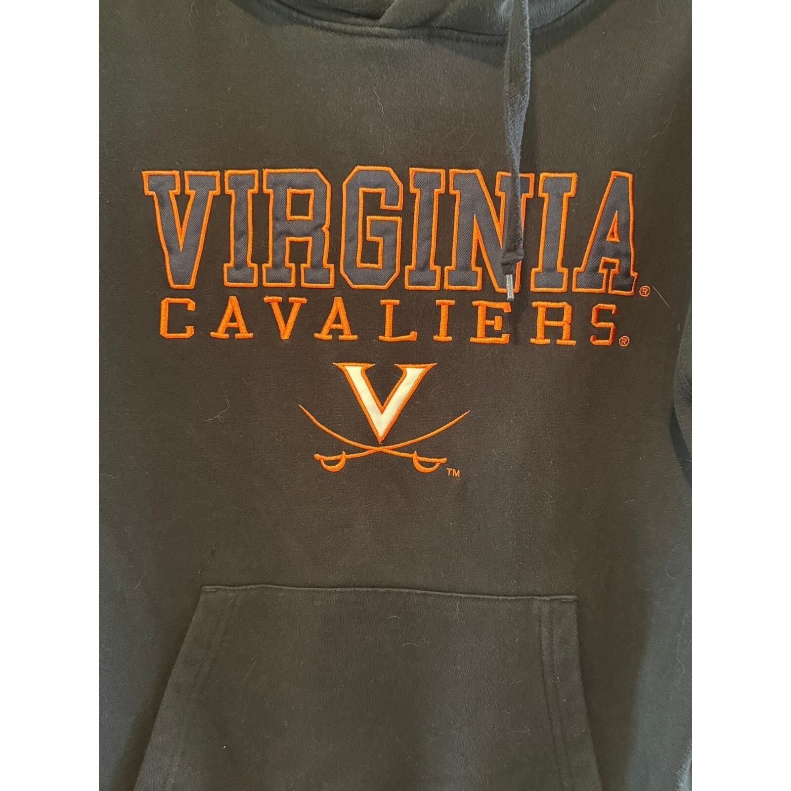 Campus Heritage Virginia Cavaliers Hoodie Sweatshirt Pullover Mens Small - Thumbnail 3