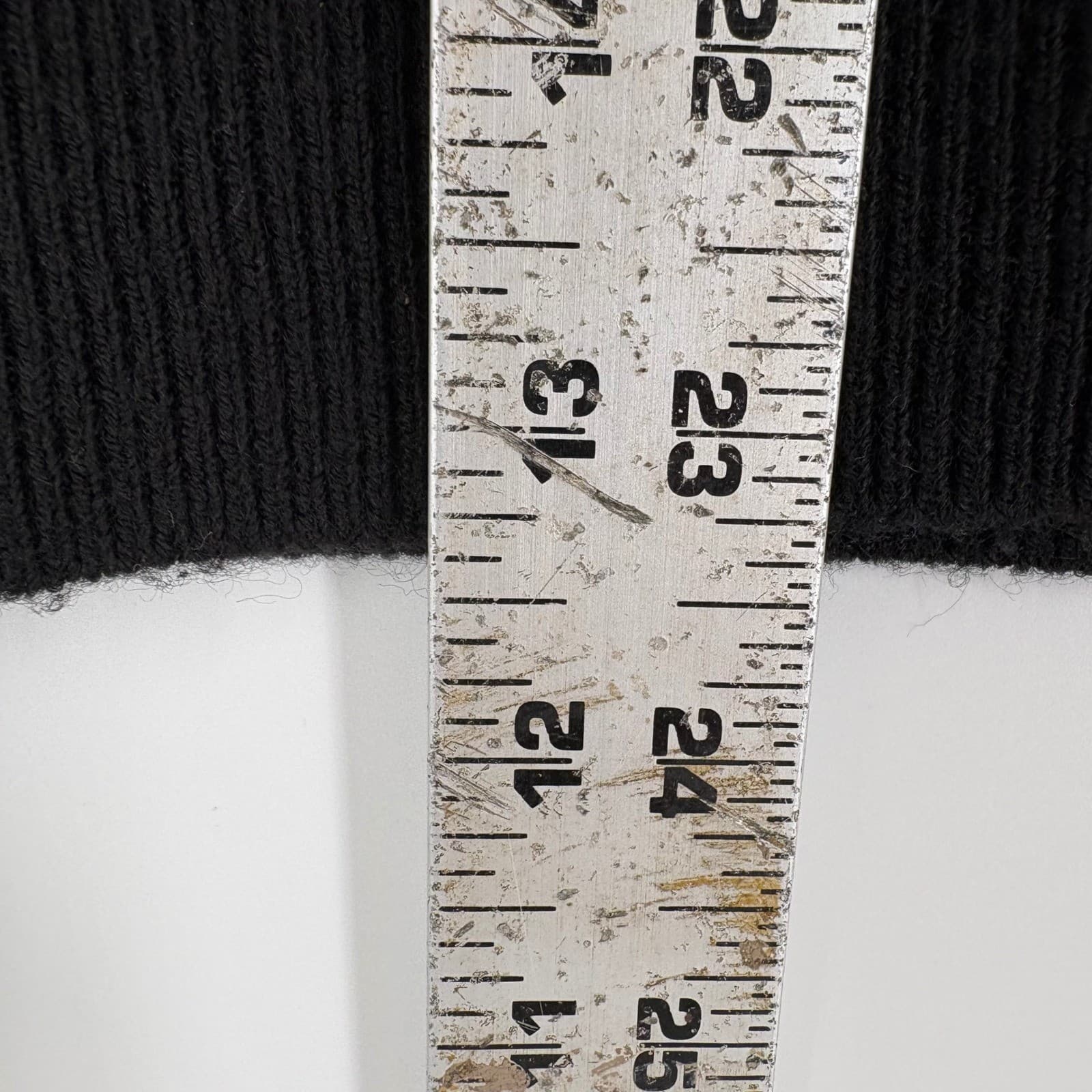 Carolyn Taylor Black Short Sleeve Crew Neck Sweater M/M Acrylic - Thumbnail 5