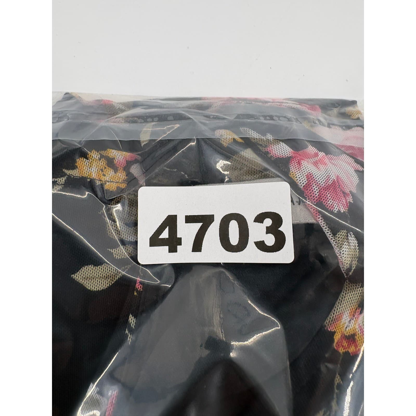 Absolutely Famous XL Floral Sleeveless Dress Black Pink Rose Print - Thumbnail 8