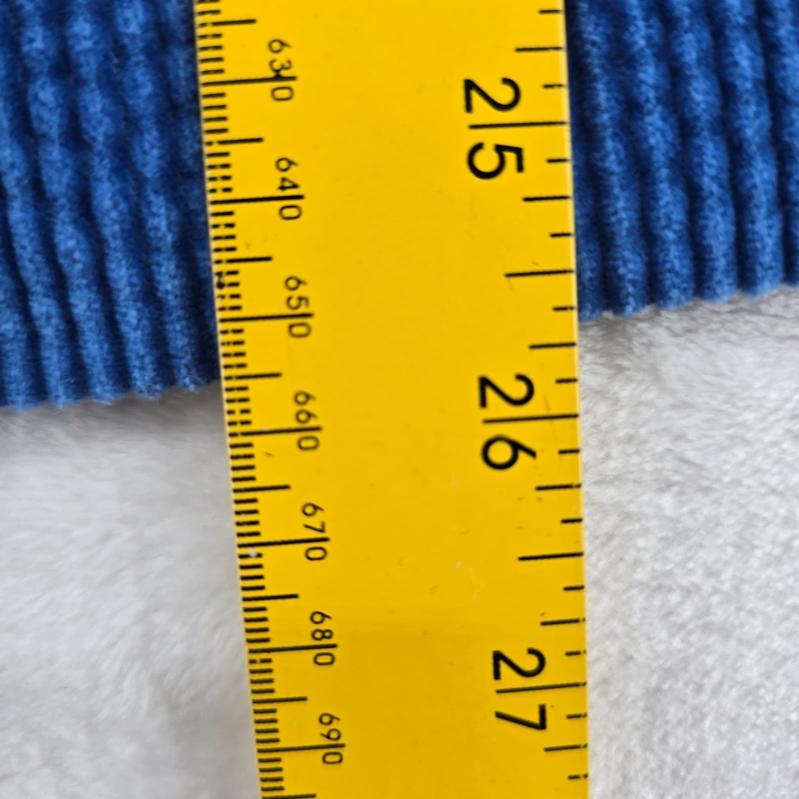 L.L.Bean Shirt Womens XL PET Button Down Blue Corduroy Long Sleeve Pocket - Thumbnail 5