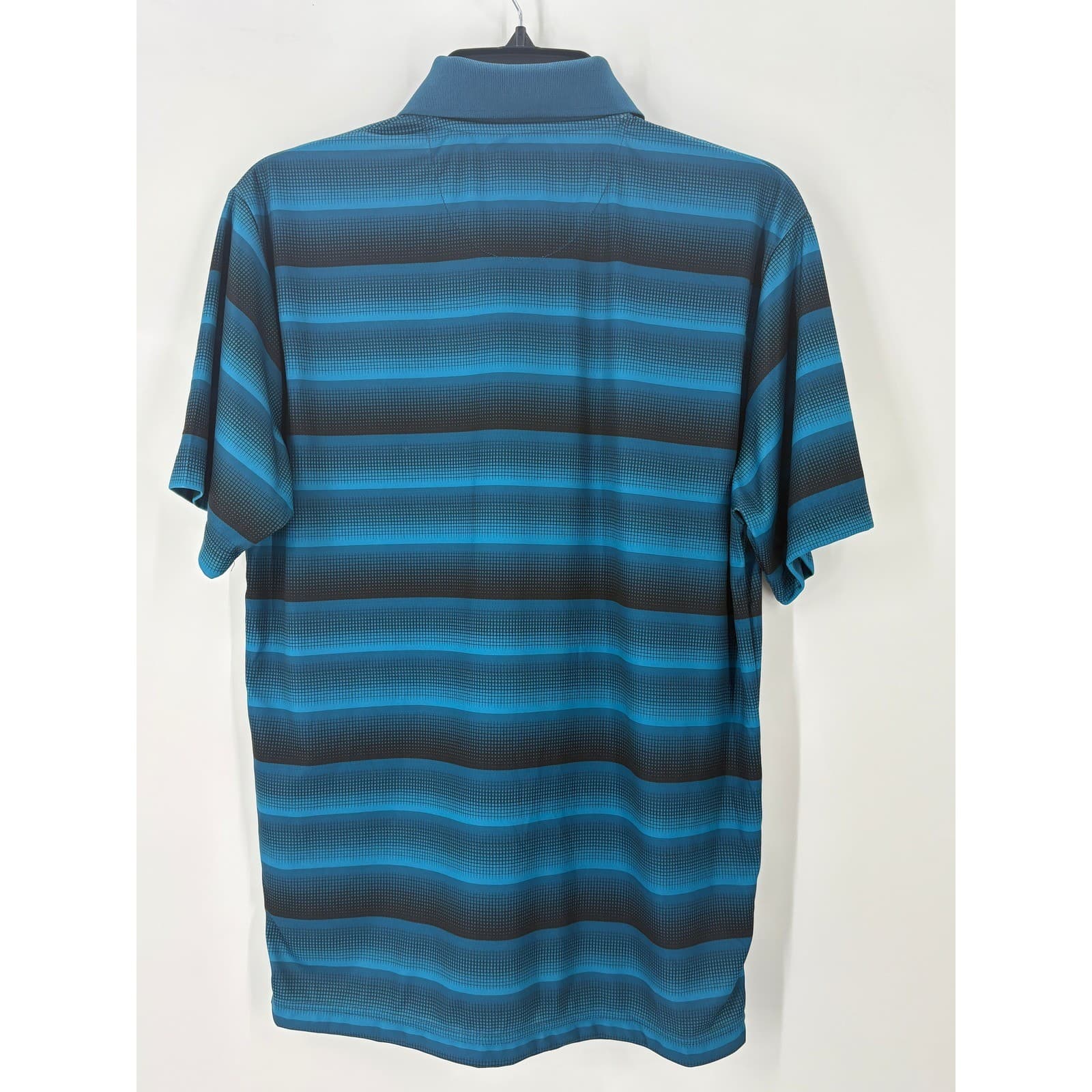 Ben Hogan Performance Polo Shirt Striped Small Blue Black Women's Men's - Thumbnail 4