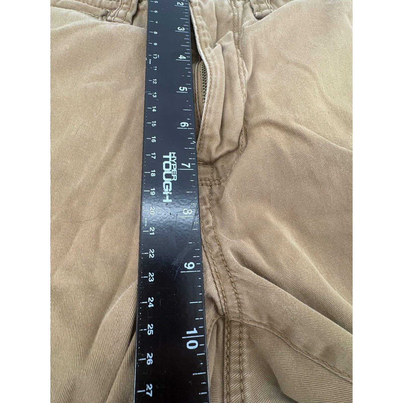 Arizona Jean Co Womens Khaki Utility Shorts Size 29 Casual Everyday - Thumbnail 6