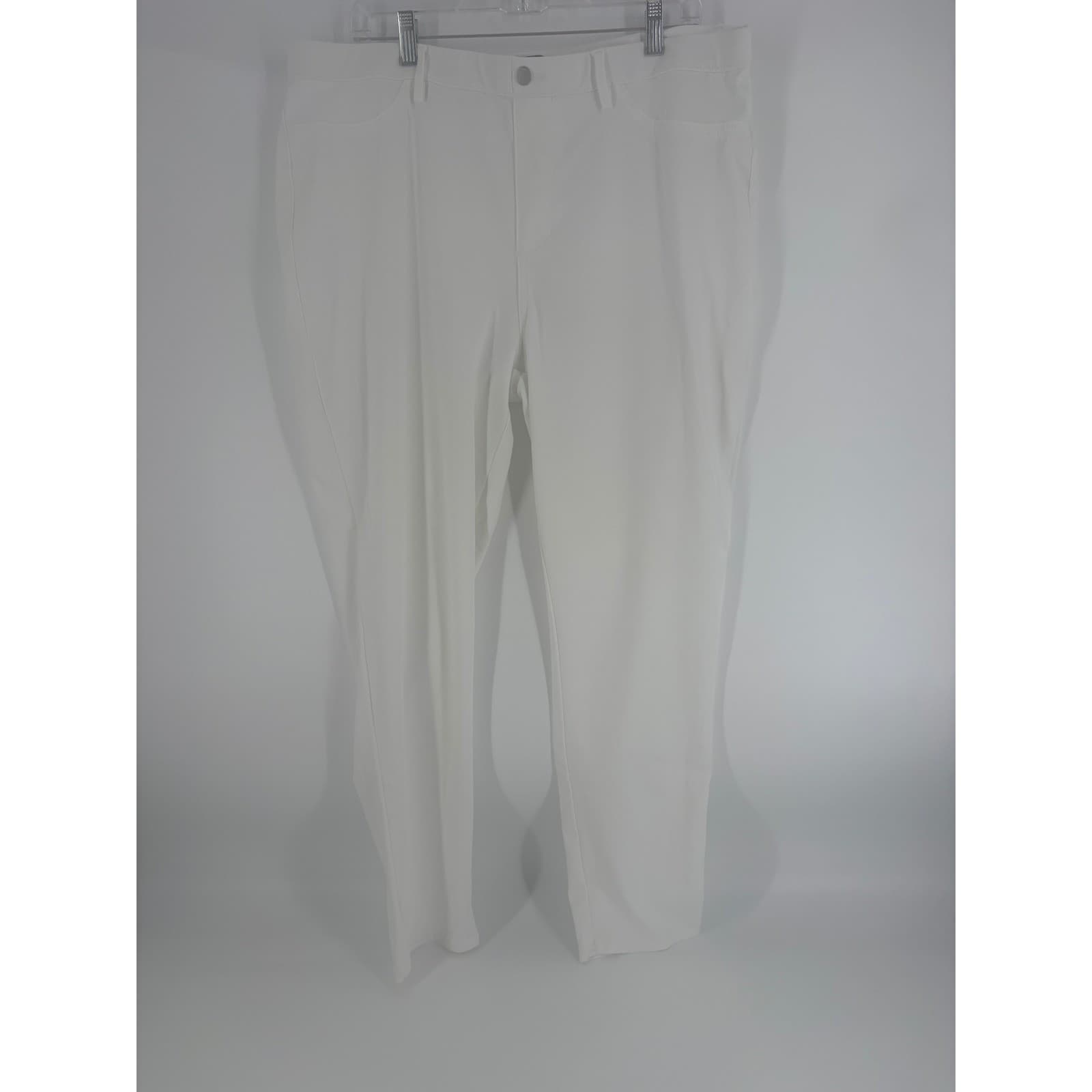 Bandolino Womens Bella Legging Pants White Size XXL - Thumbnail 9