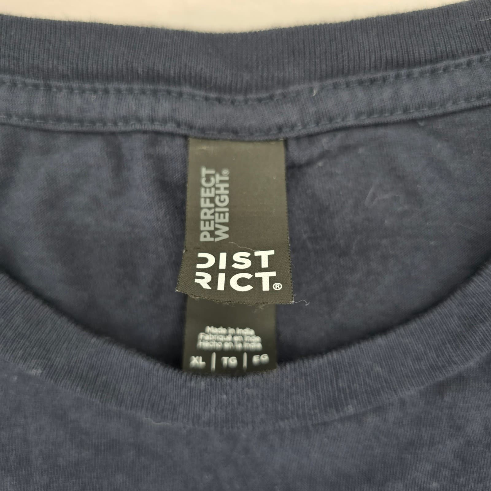 District T-Shirt Mens XL Tee Navy Blue Amache Pilgrimage 2021 Graphic Cotton - Thumbnail 3