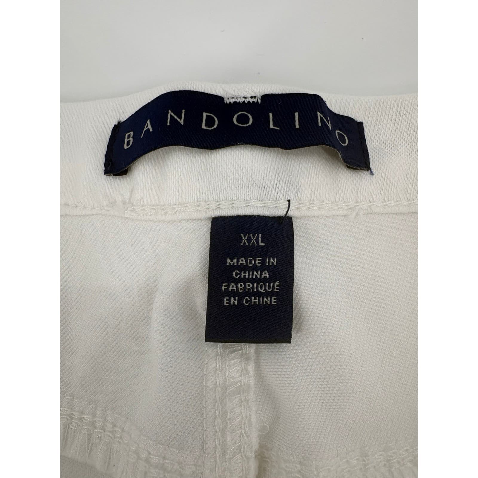 Bandolino Womens Bella Legging Pants White Size XXL - Thumbnail 3