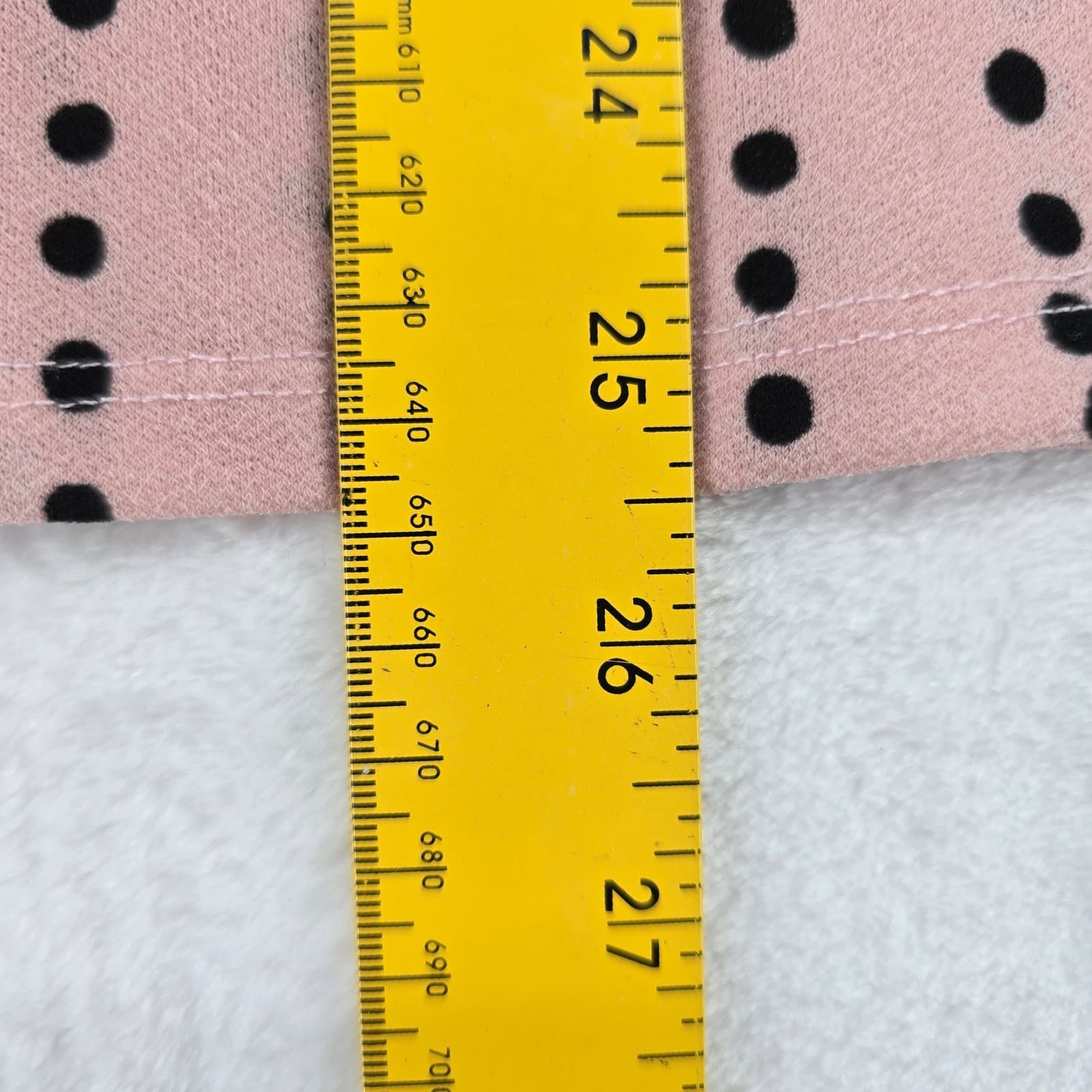 Adrienne Vittadini Top Womens XL Sleeveless Pink Polka Dot Tie Neck VK32171 - Thumbnail 7