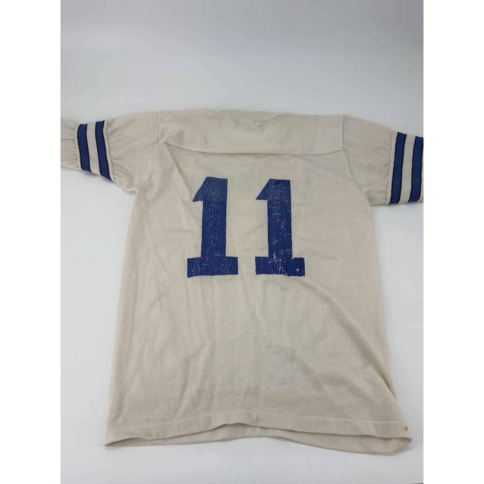 Rawlings Dallas Cowboys Jersey 11 Danny White Youth L 14-16 Cream Mens Vintage - Thumbnail 5