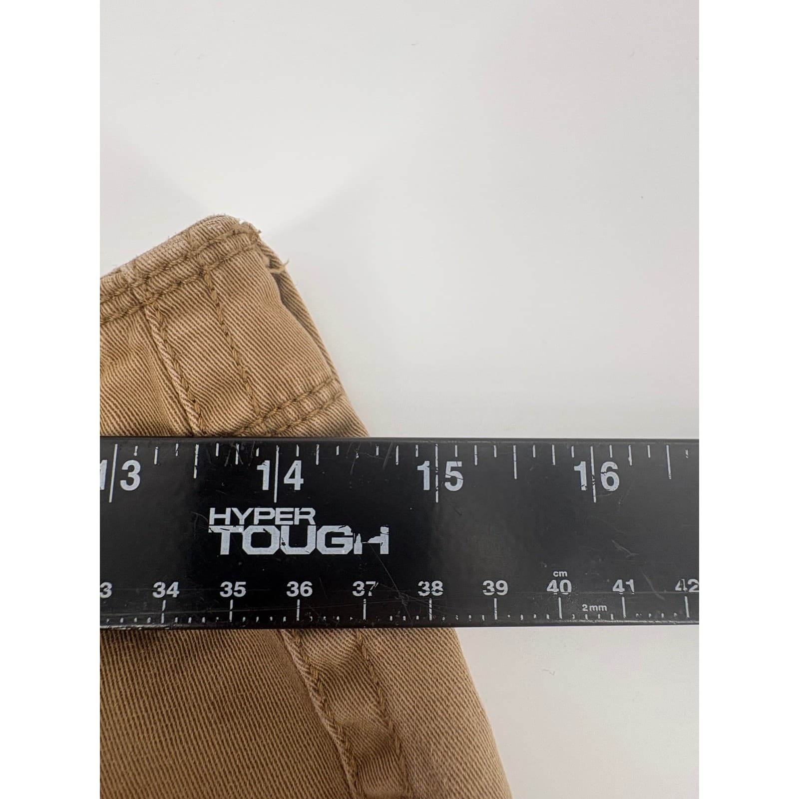 Arizona Jean Co Womens Khaki Utility Shorts Size 29 Casual Everyday - Thumbnail 4