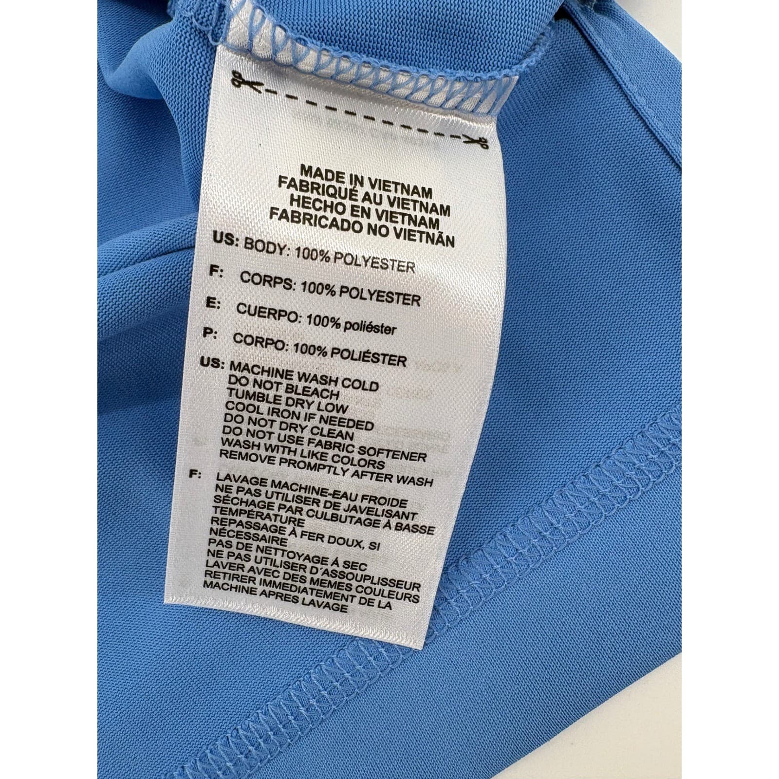 Adidas Puremotion Golf Polo Shirt Myrtlewood Golf Club Small Blue Mens NEW - Thumbnail 9