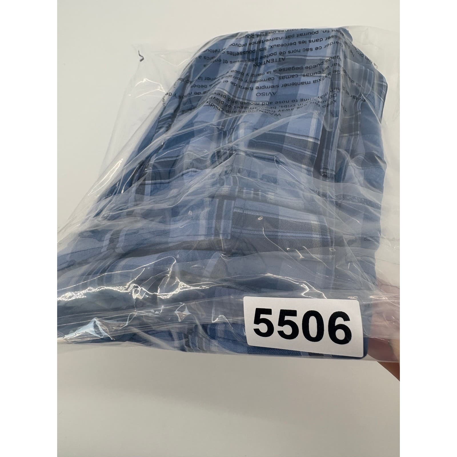 Jack Nicklaus Men's Plaid Golf Shorts Blue Classic Fit Size Tag 5506 - Thumbnail 7