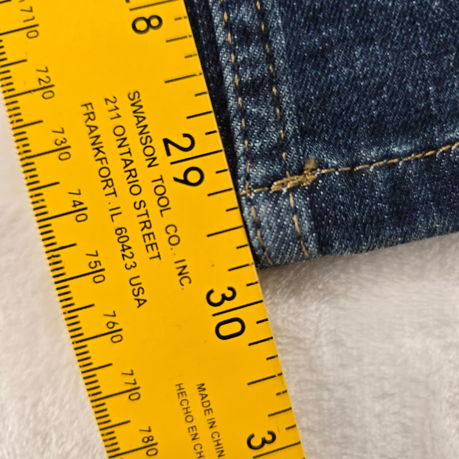 Eddie Bauer Jeans Mens 32x30 Straight Fit Denim Blue 1741596 NWT - Thumbnail 10