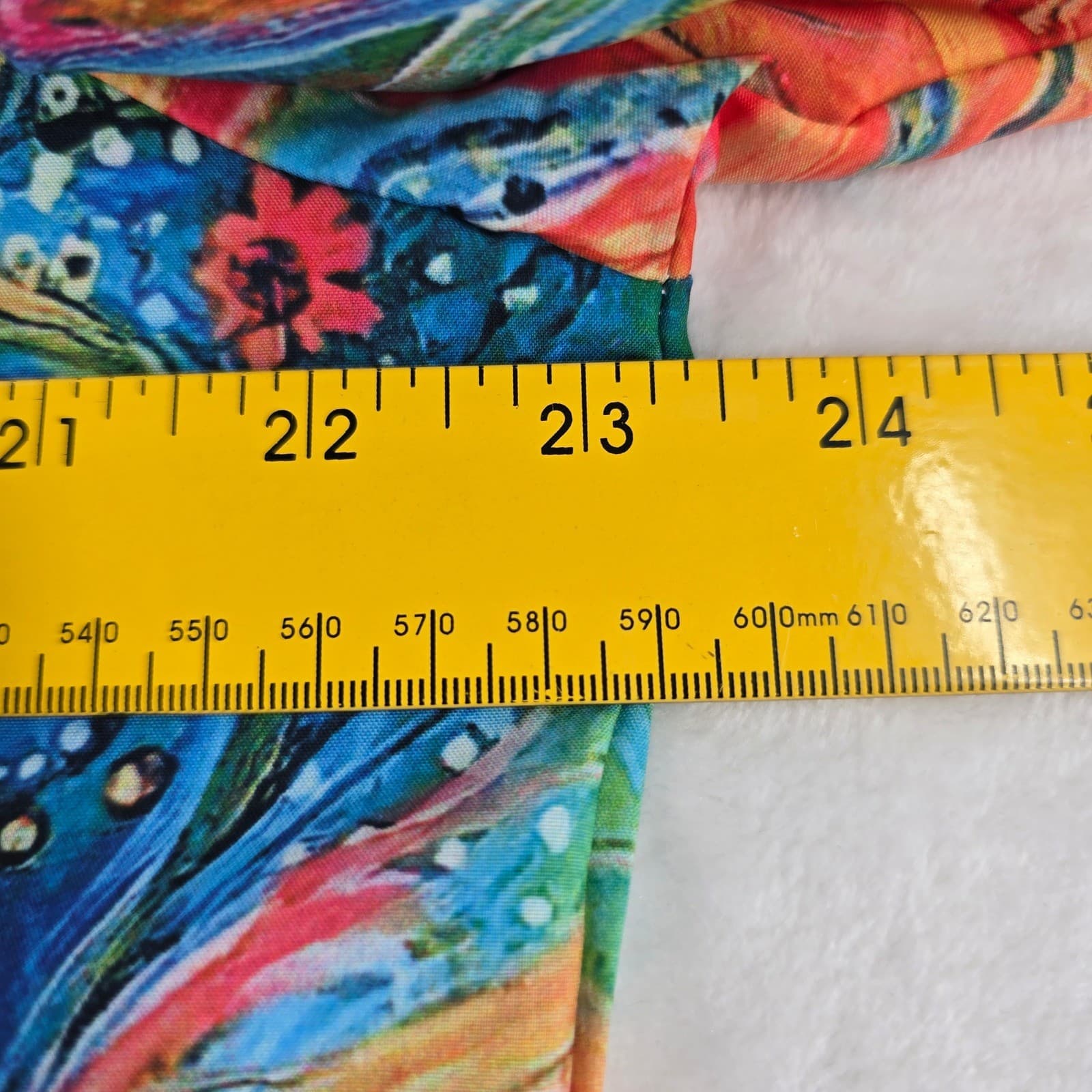 Lot 2 Unbranded Blouse Womens M Top Blue Floral Long Sleeve V-Neck Multi Bundle - Thumbnail 9